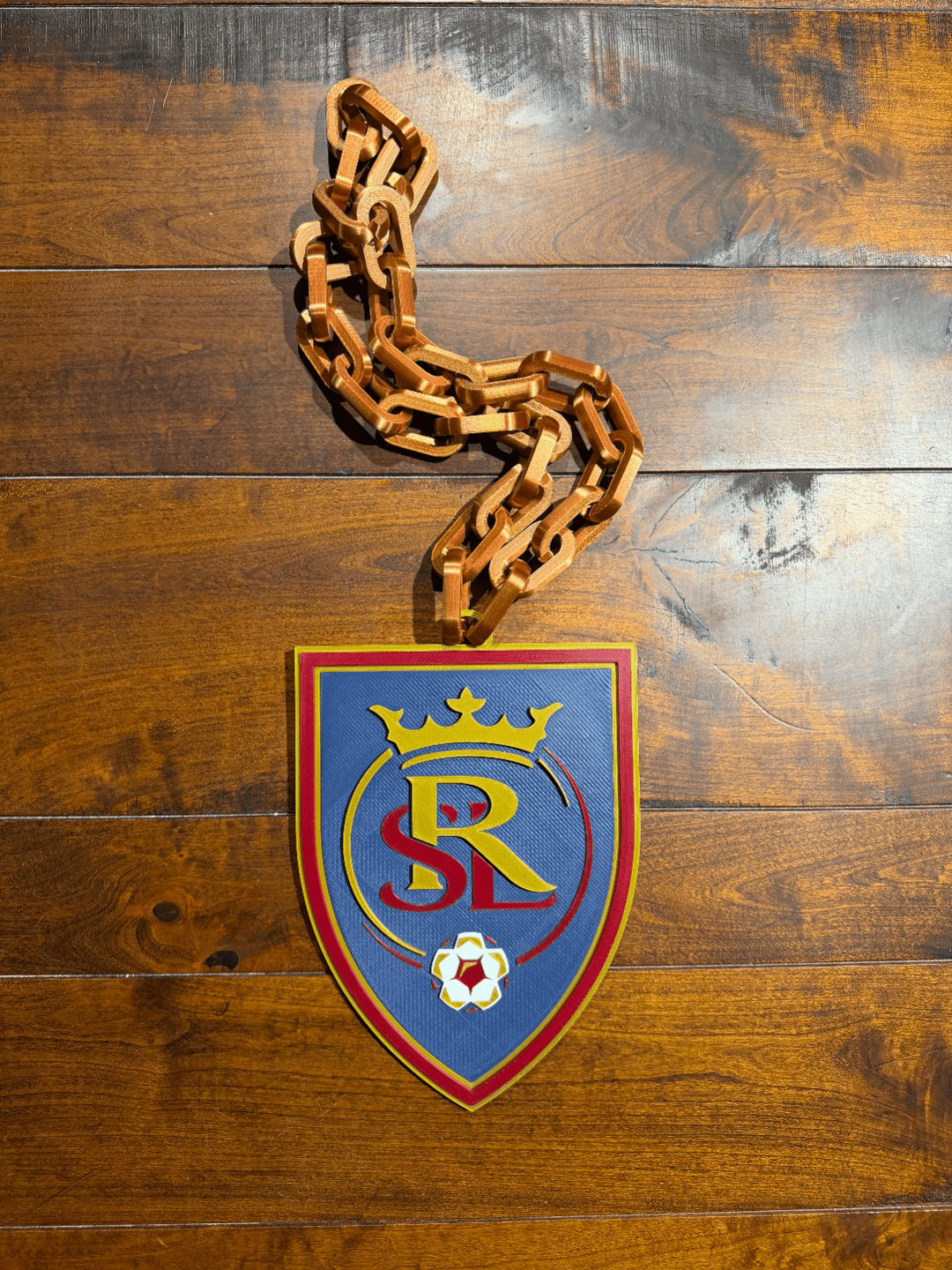 1080x1440 Real Salt Lake Oversized Necklace Logo 3D Print Model