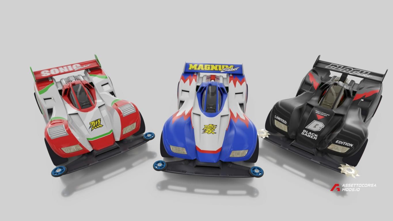 1365x768 Download TAMIYA Magnum Saber mod for Assetto Corsa