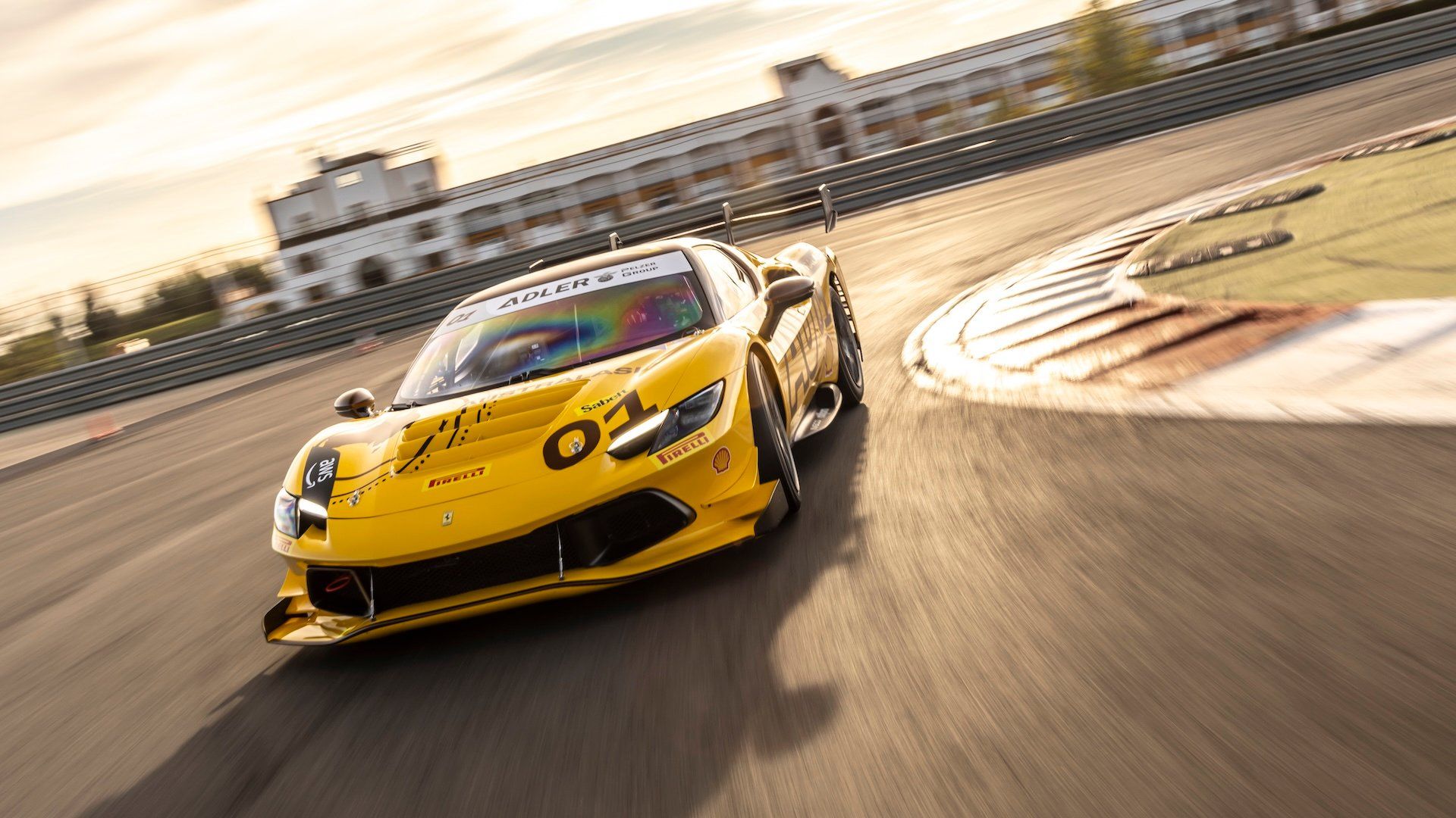 1920x1080 Ferrari 296 Challenge Driven: An Intoxicating Gateway to Serious Motorsport