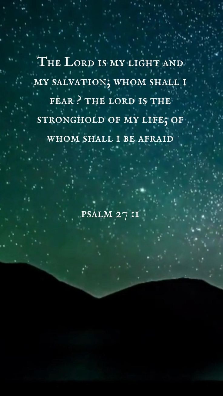 736x1308 PSALM 27: 1
