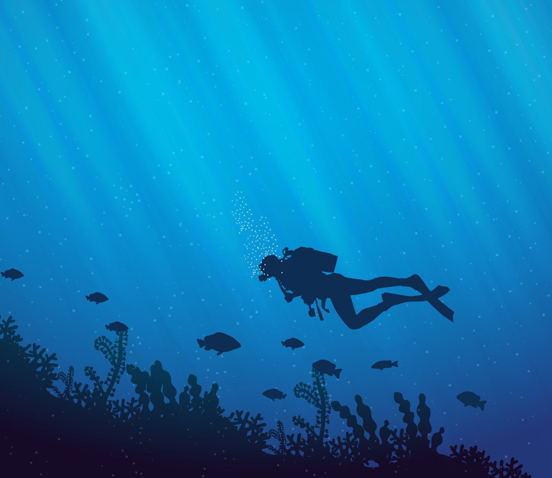 1846x1600 3D Deep Sea Diving 631