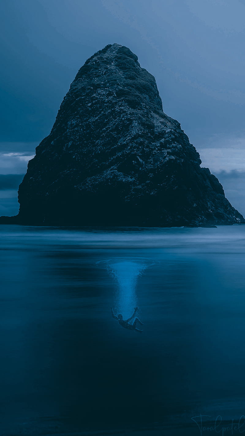 800x1422 Deep, dive, ocean, HD phone wallpaper