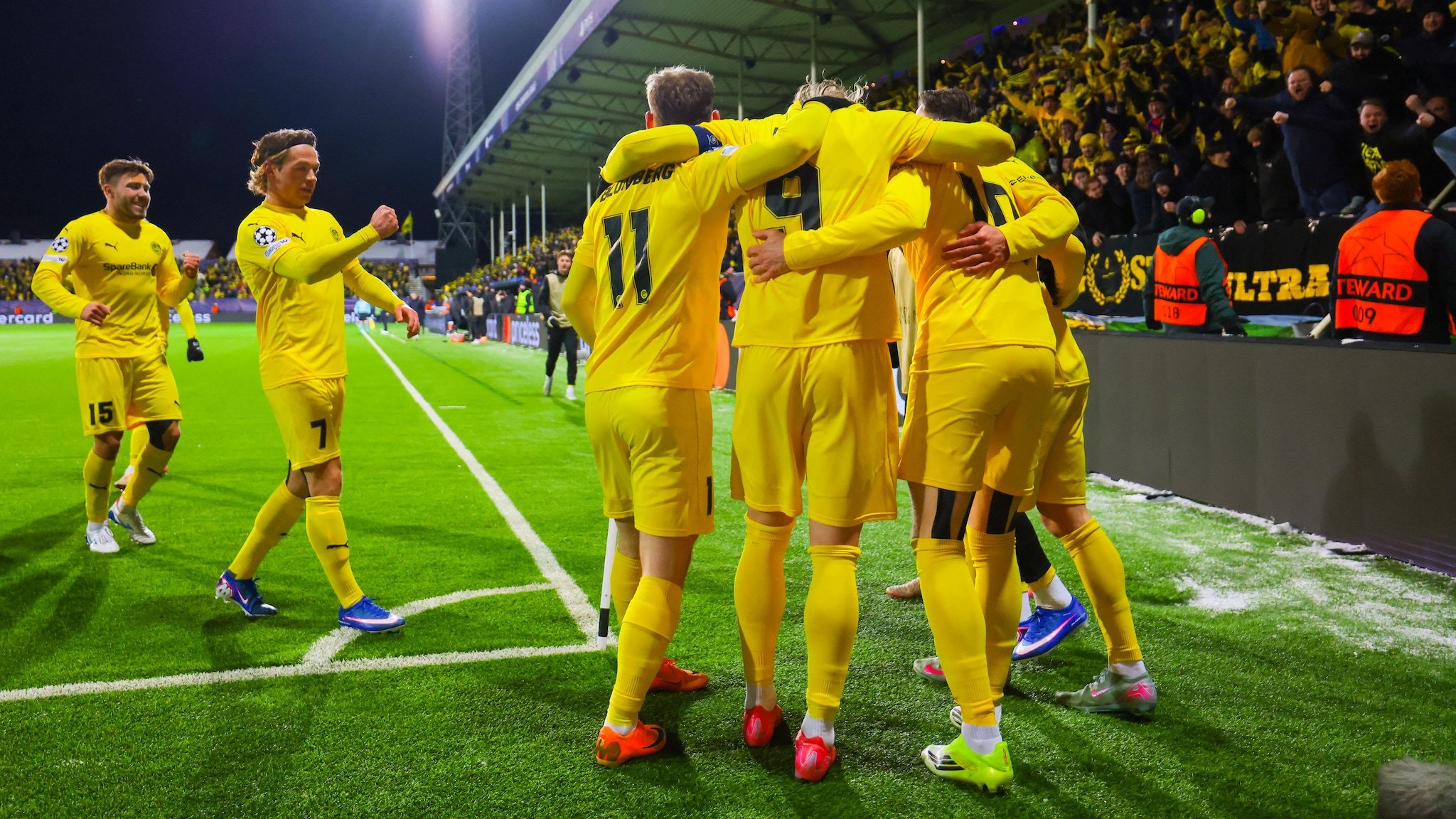 2048x1152 Champions League Highlights And Round Up: Bodø Glimt, Leverkusen, Newcastle Shine In Knockout Phase Play Off First Legs. UEFA Champions League 2025 26