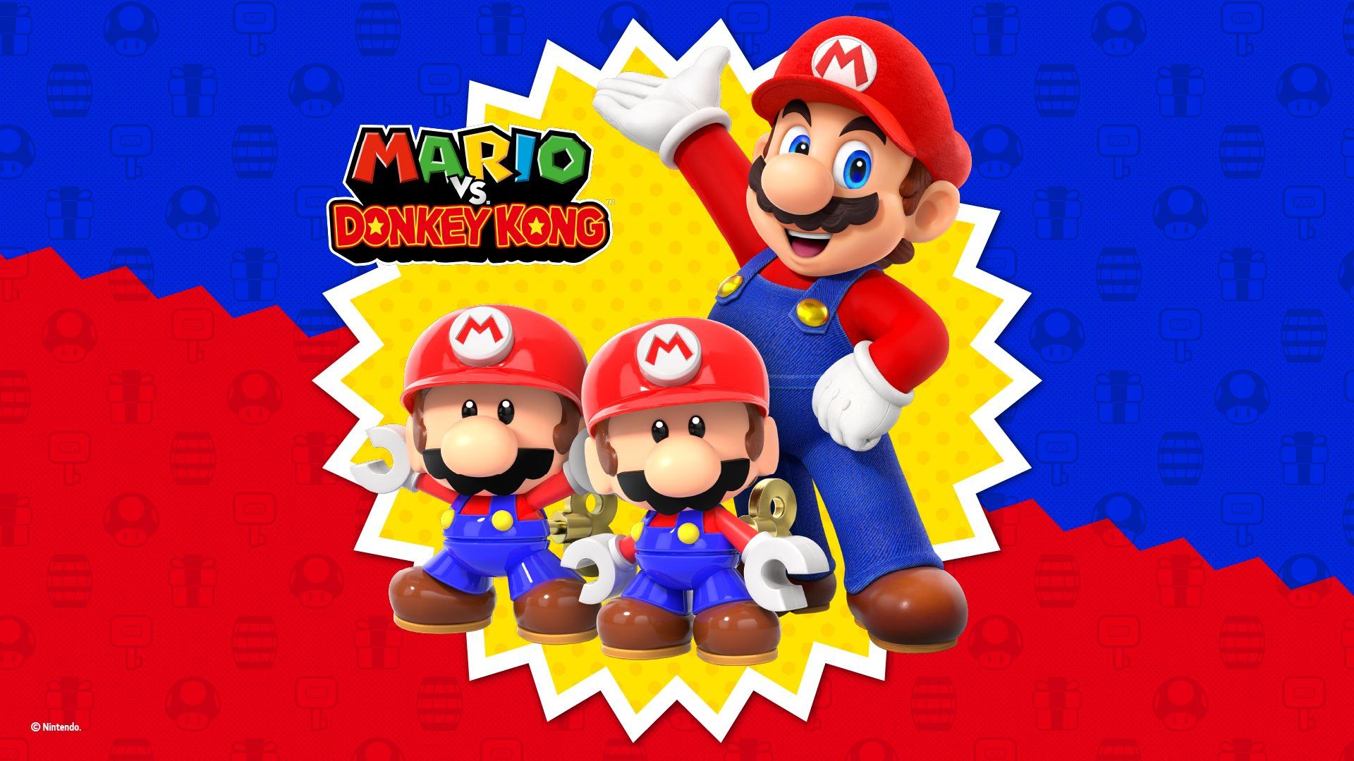 1920x1080 Download Mario Vs. Donkey Kong HD Wallpaperx1080