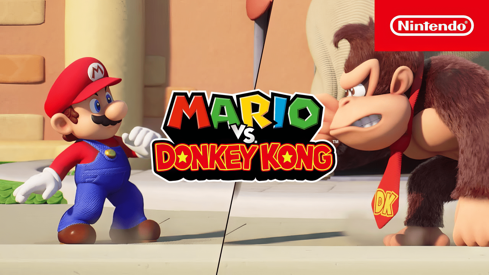 1920x1080 Mario vs Donkey Kong HD Wallpaper