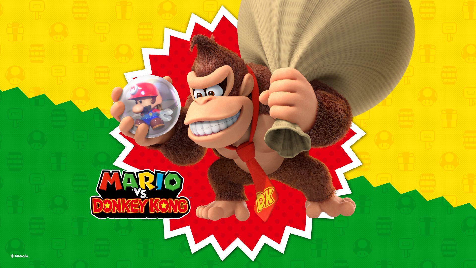 1920x1080 Download Mario Vs. Donkey Kong HD Wallpaperx1080