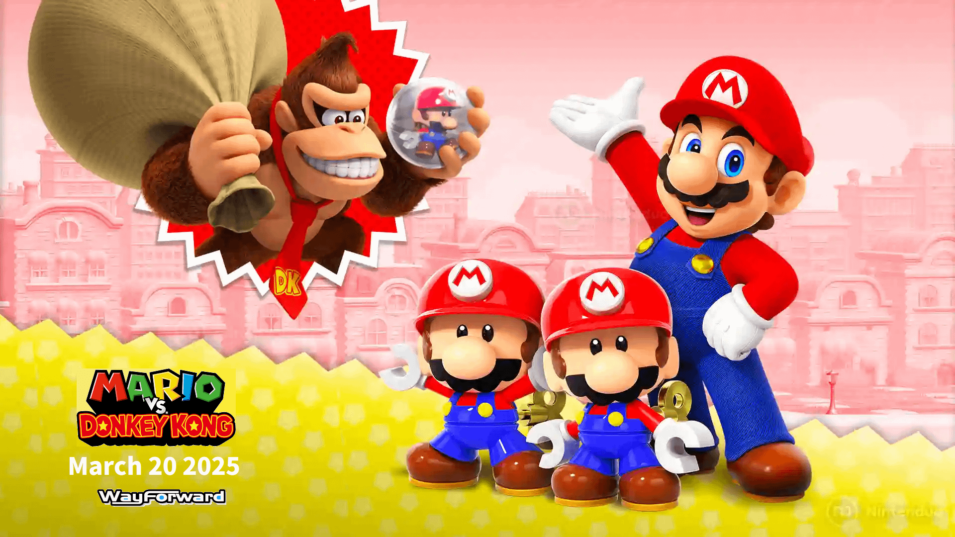 1920x1080 Mario Vs Donkey Kong (2024) Livestreams