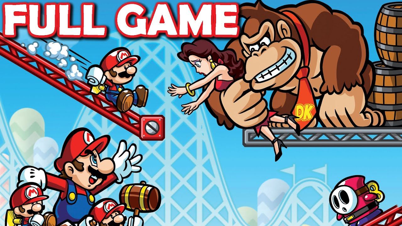1280x720 Mario vs Donkey Kong Miniland Mayhem Playthrough! (Nintendo DS)
