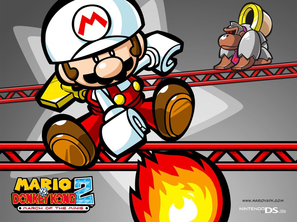 1024x768 TMK. Downloads. Image. Wallpaper. Mario vs. Donkey Kong 2: March of the Minis (NDS)