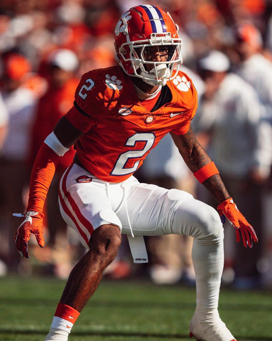 866x1083 PFF College on X: Clemson CB Nate Wiggins has declared for the 2024 NFL Draft, per CB2 on the PFF Big Board