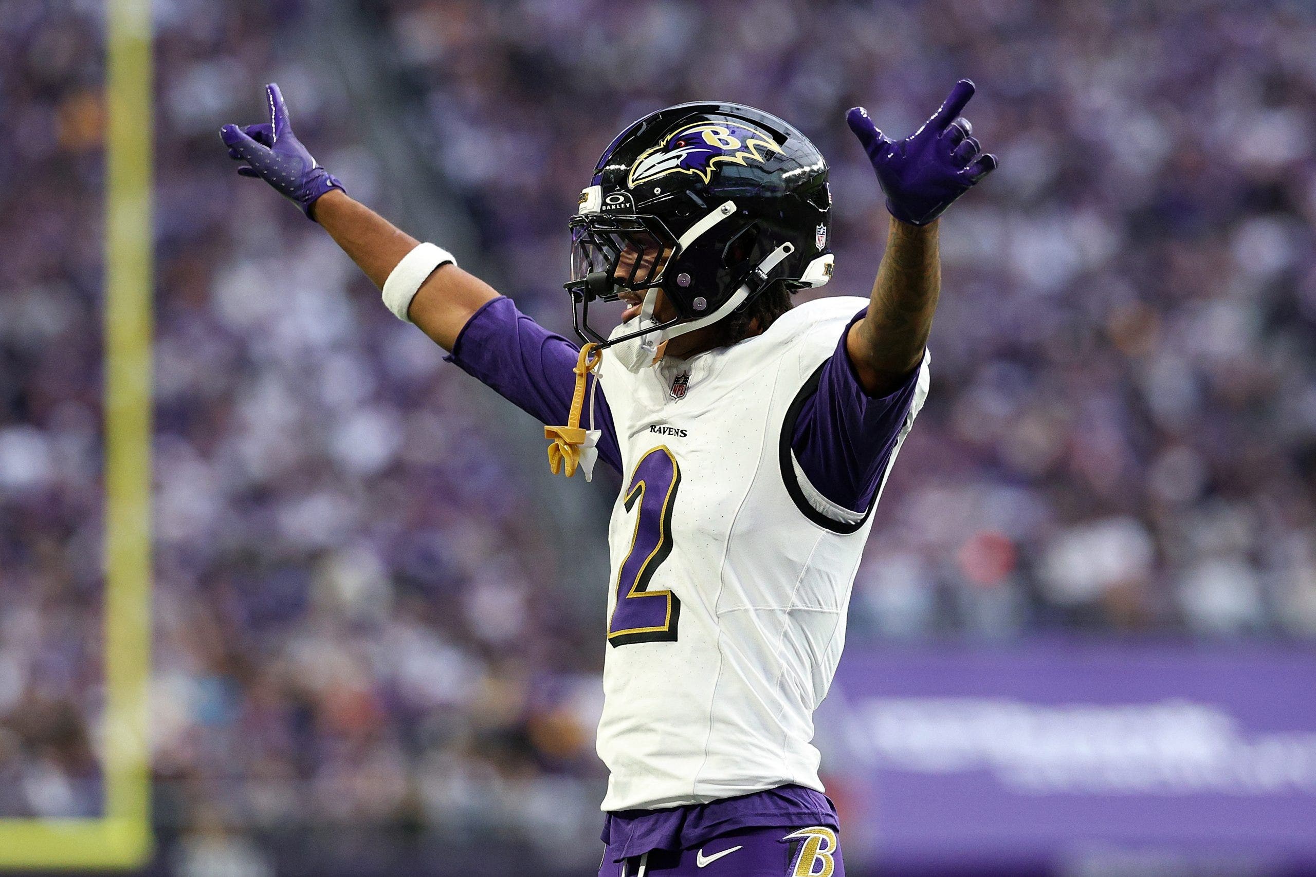 2560x1707 Ravens CB Nate Wiggins Carted Off Field With Leg Injury