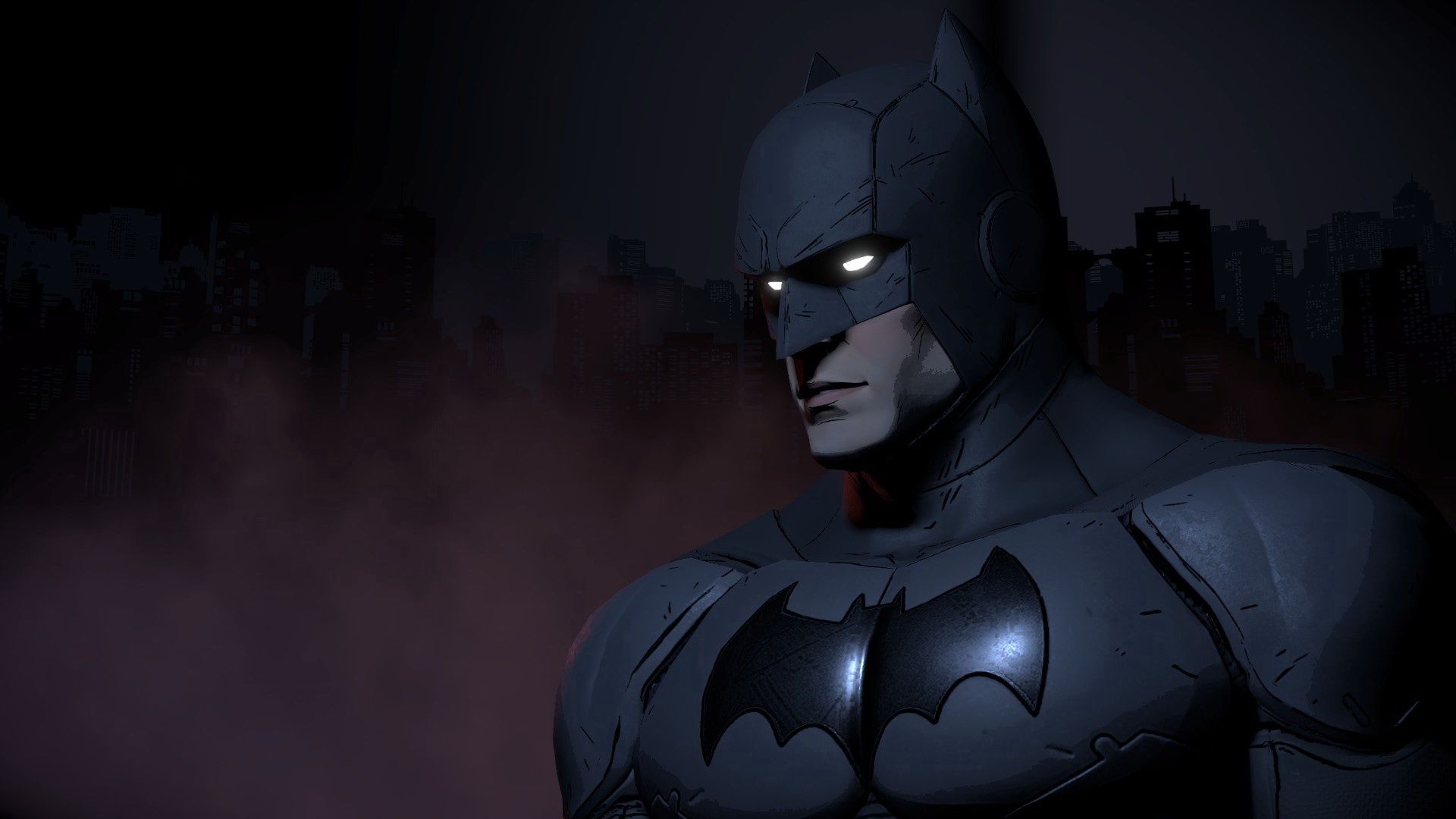 1920x1080 Wallpaper mask, game, Batman, hero, mask, DC Comics, uniform, Telltale Games for mobile and desktop, section игры, resolution 1920x1080
