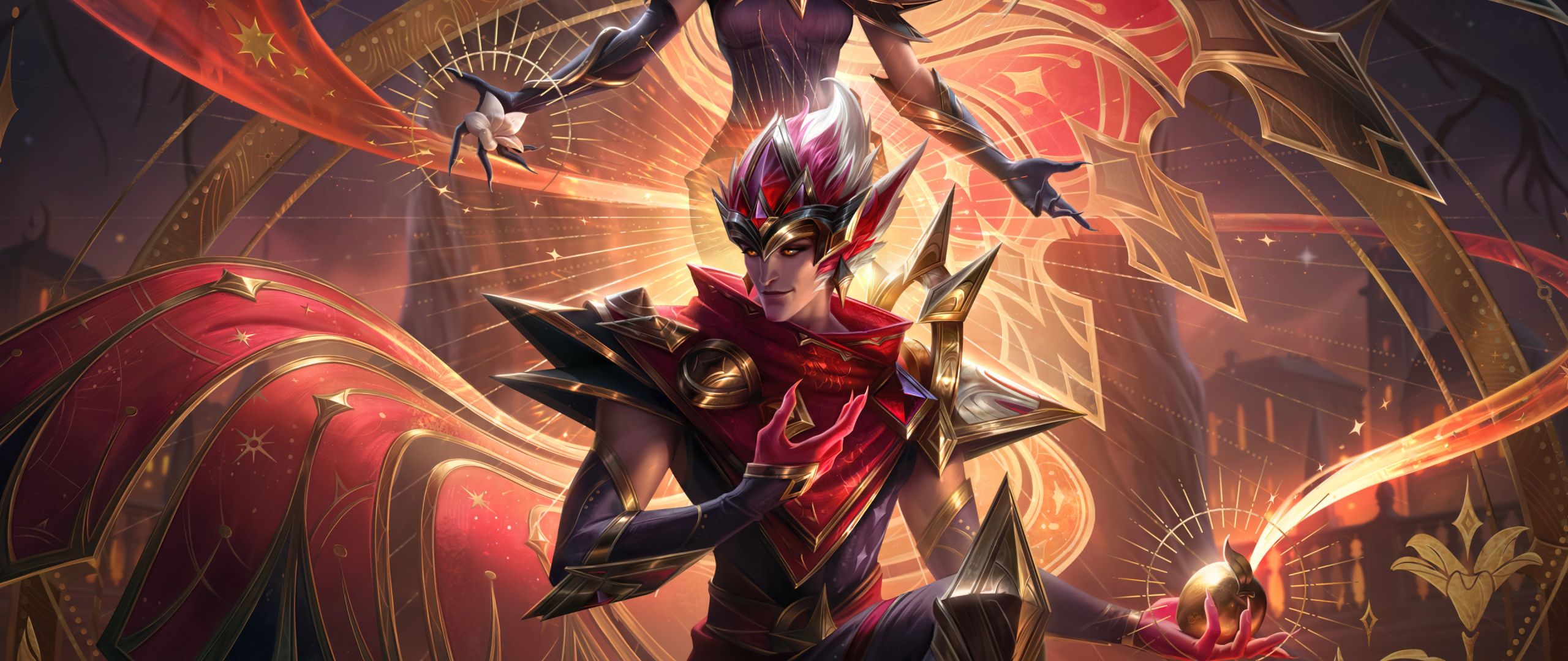2560x1080 Arcana Xayah & Rakan Wallpaper 4K, League of Legends
