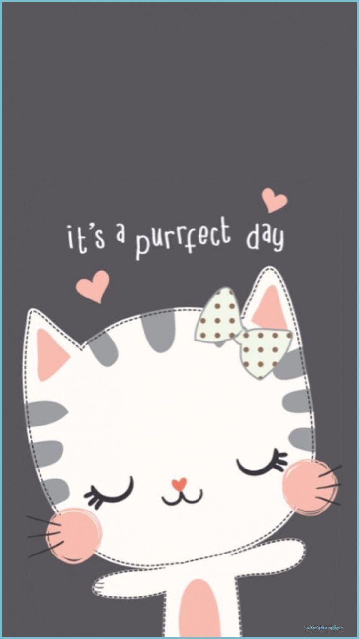 727x1293 CAT PHONE WALLPAPERS Cat wallpaper, Cute cat cartoon wallpaper