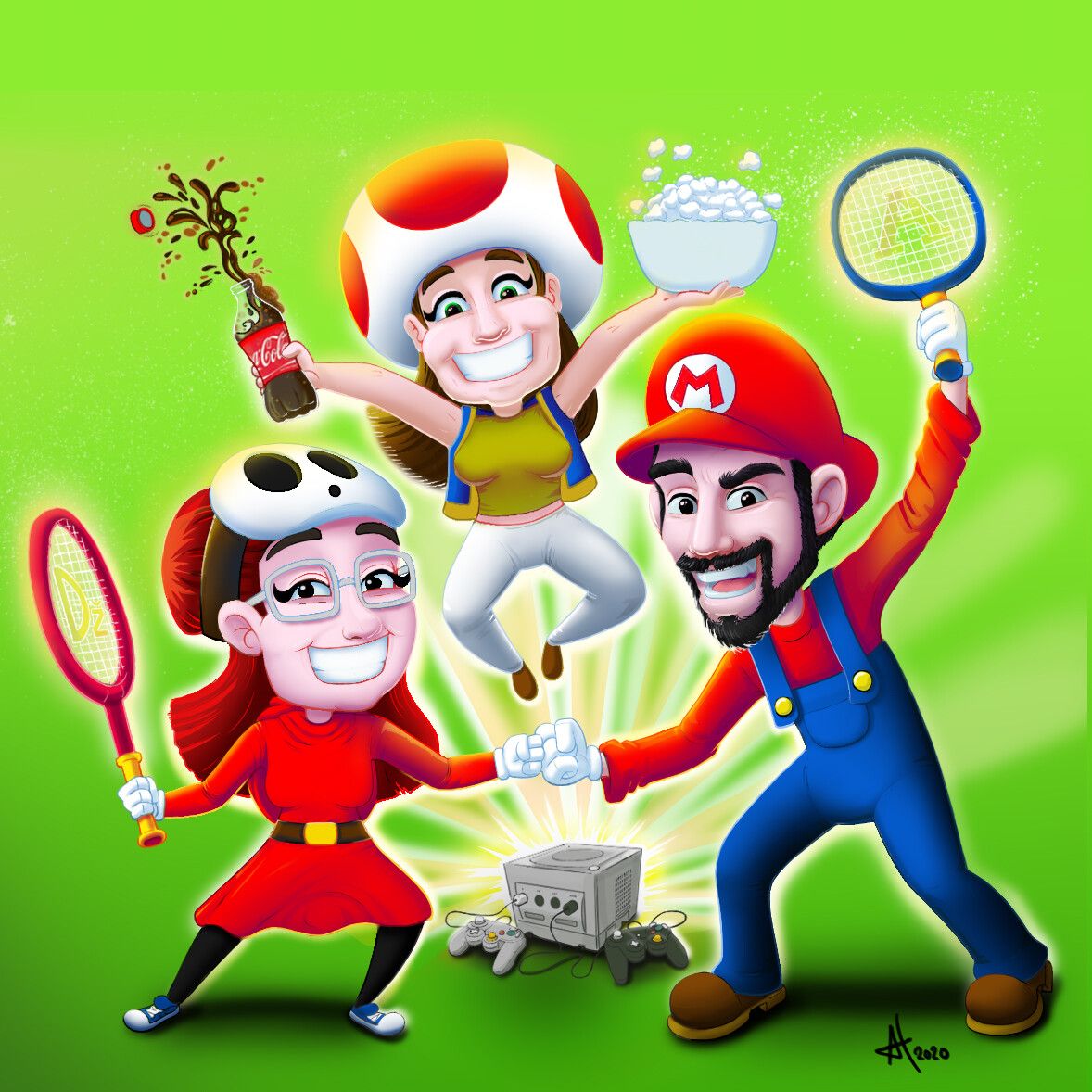 1178x1178 Mario Tennis Squad