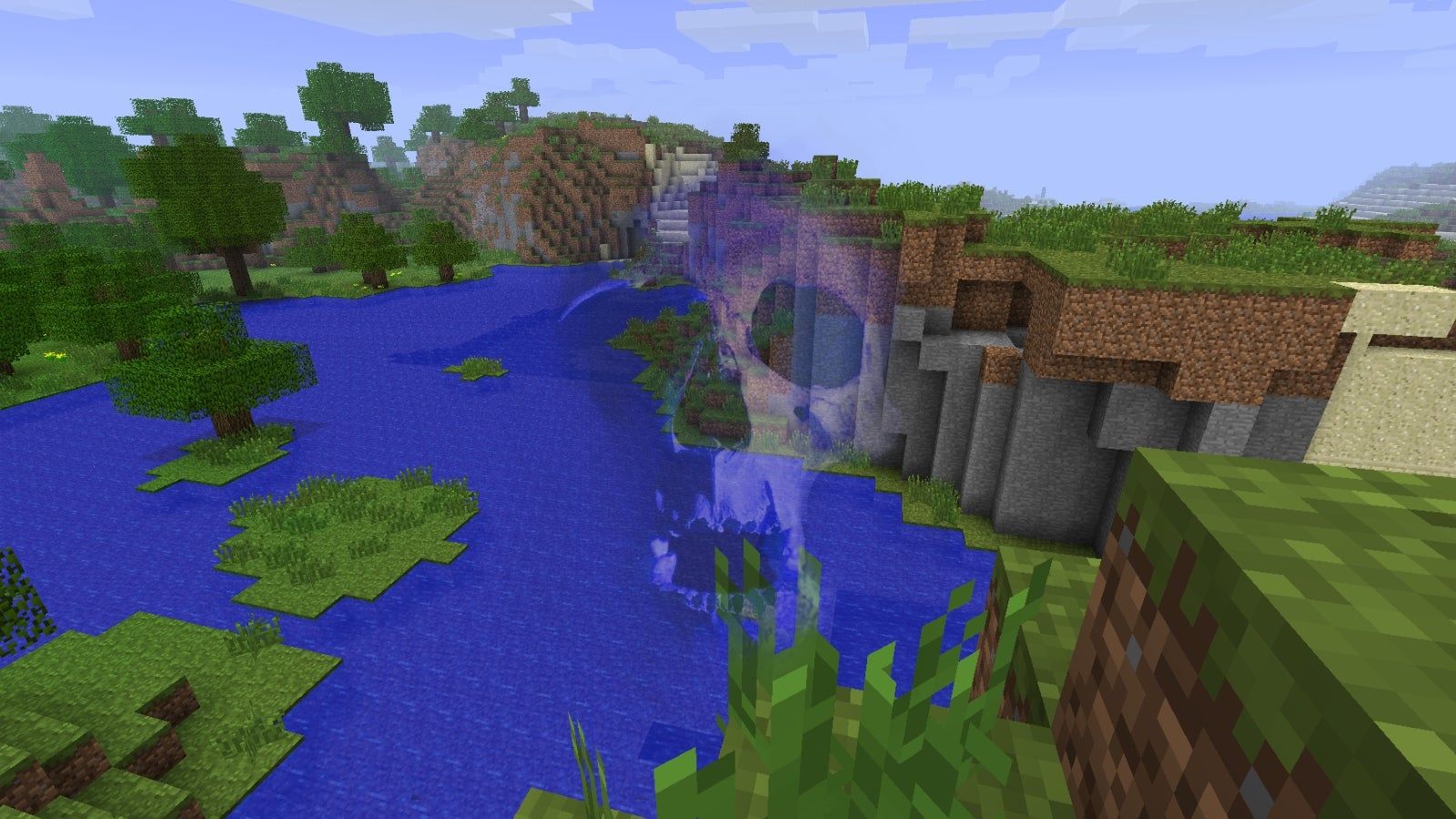 1600x900 How I nearly died on Minecraft's title screen. Rock Paper Shotgun