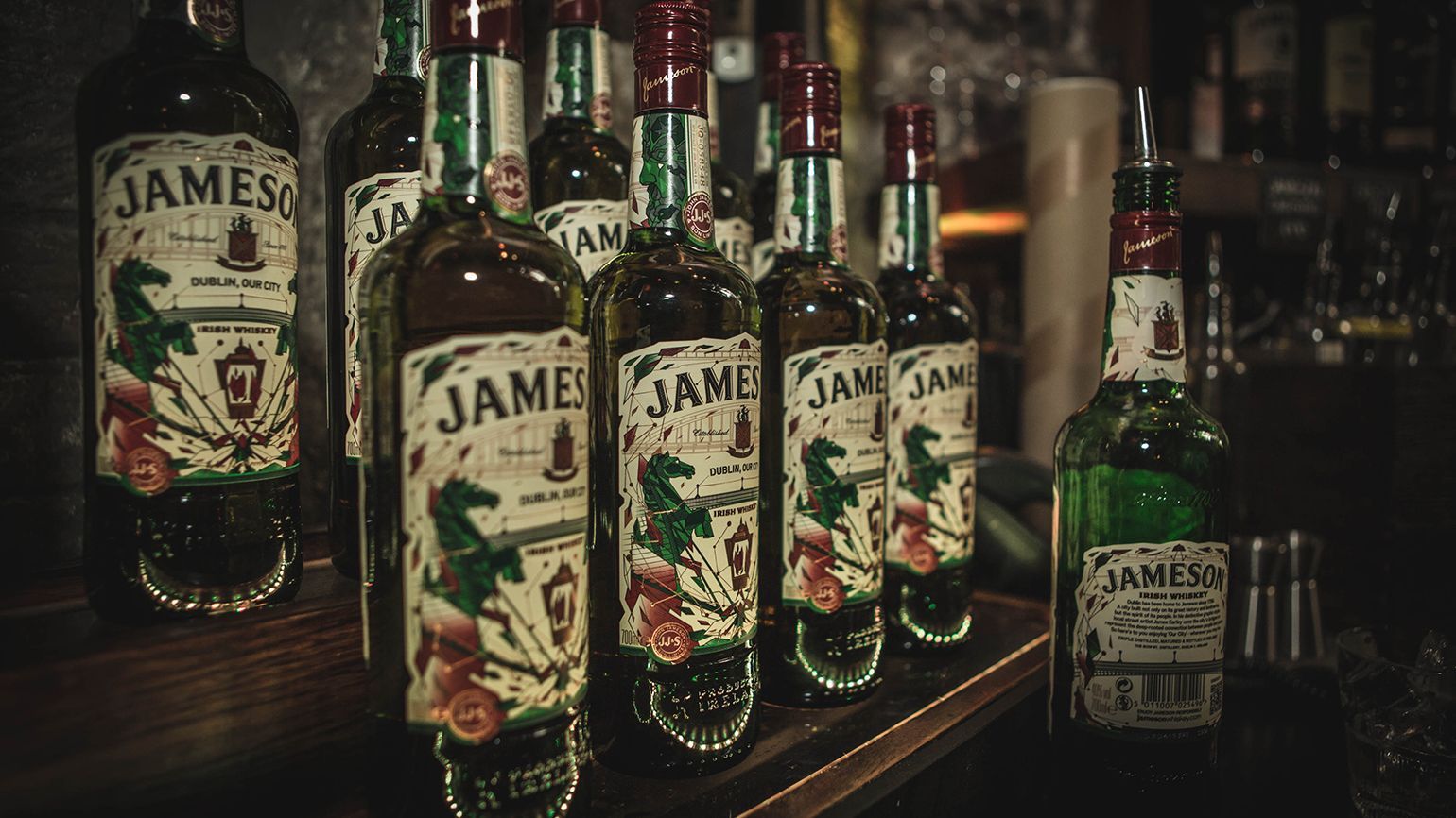 1540x866 Artist James Earley collaborates with Jameson Whiskey. Wallpaper*