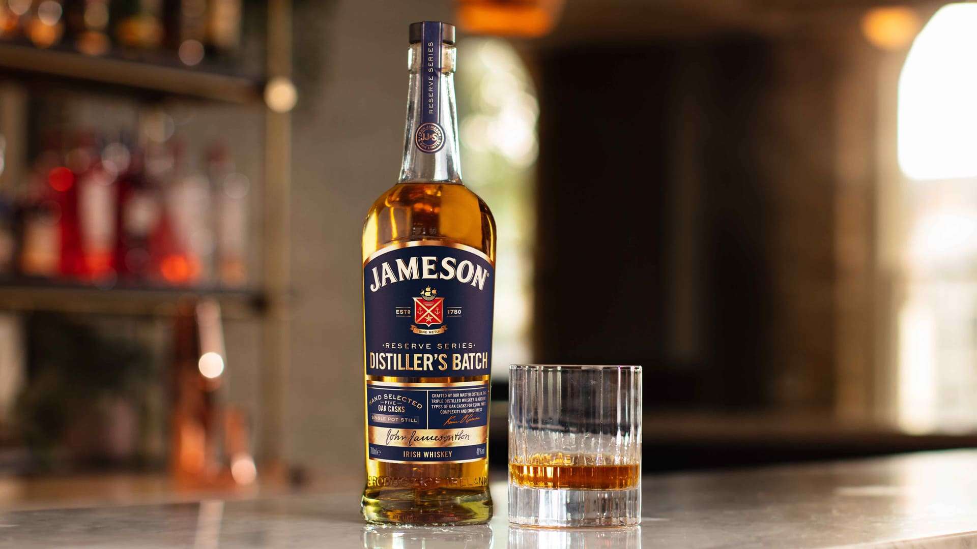 1920x1080 Jameson Distiller’s Batch Neat