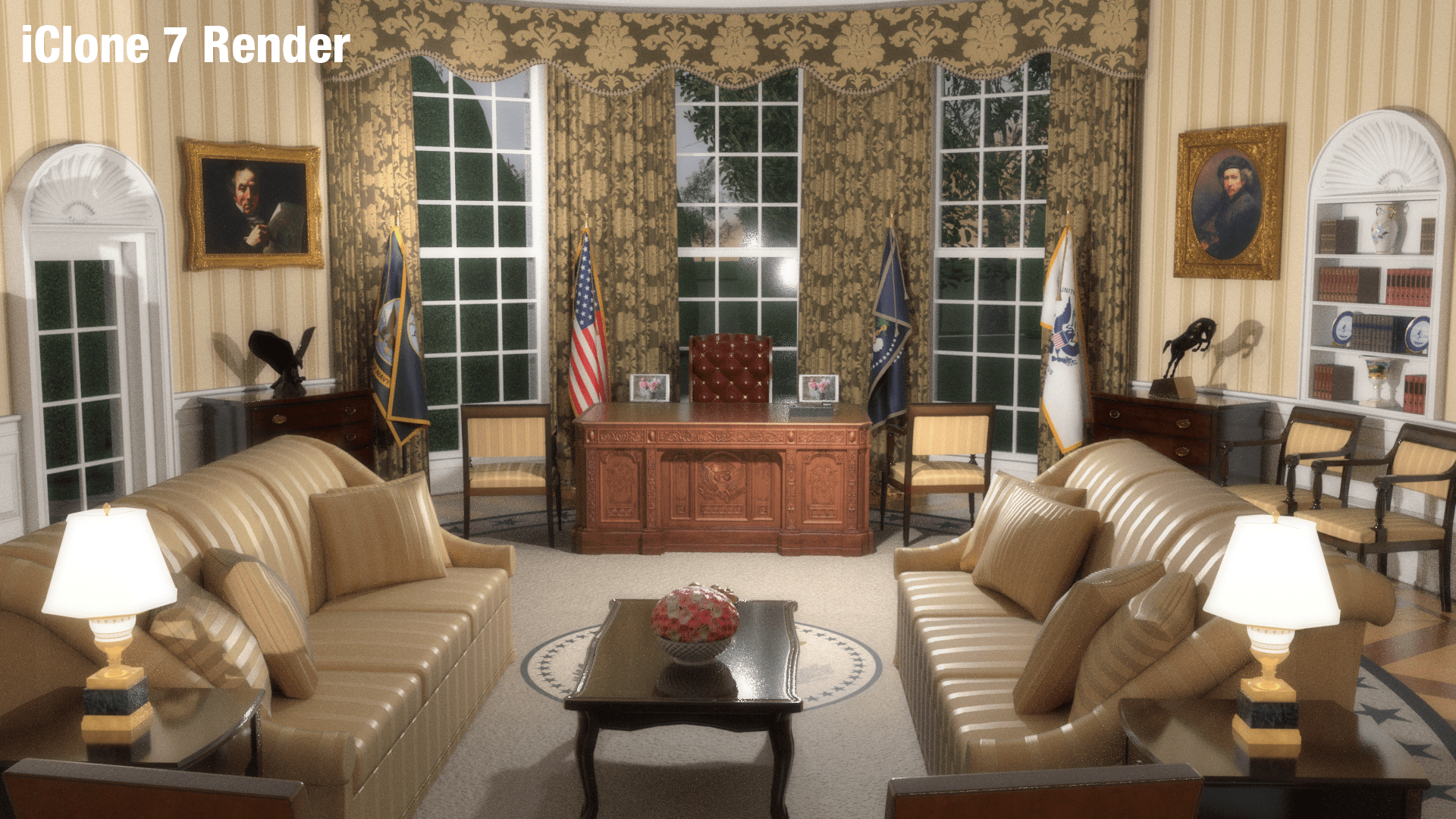 1920x1080 The Oval Office Stage Content Store