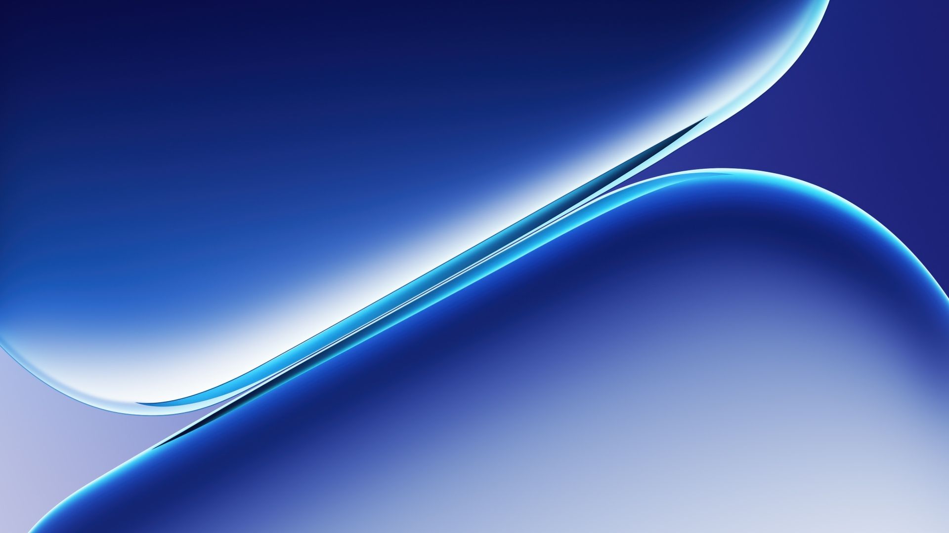 1920x1080 Blue abstract Wallpaper 4K, Gradient curves, OnePlus Pad Go 2
