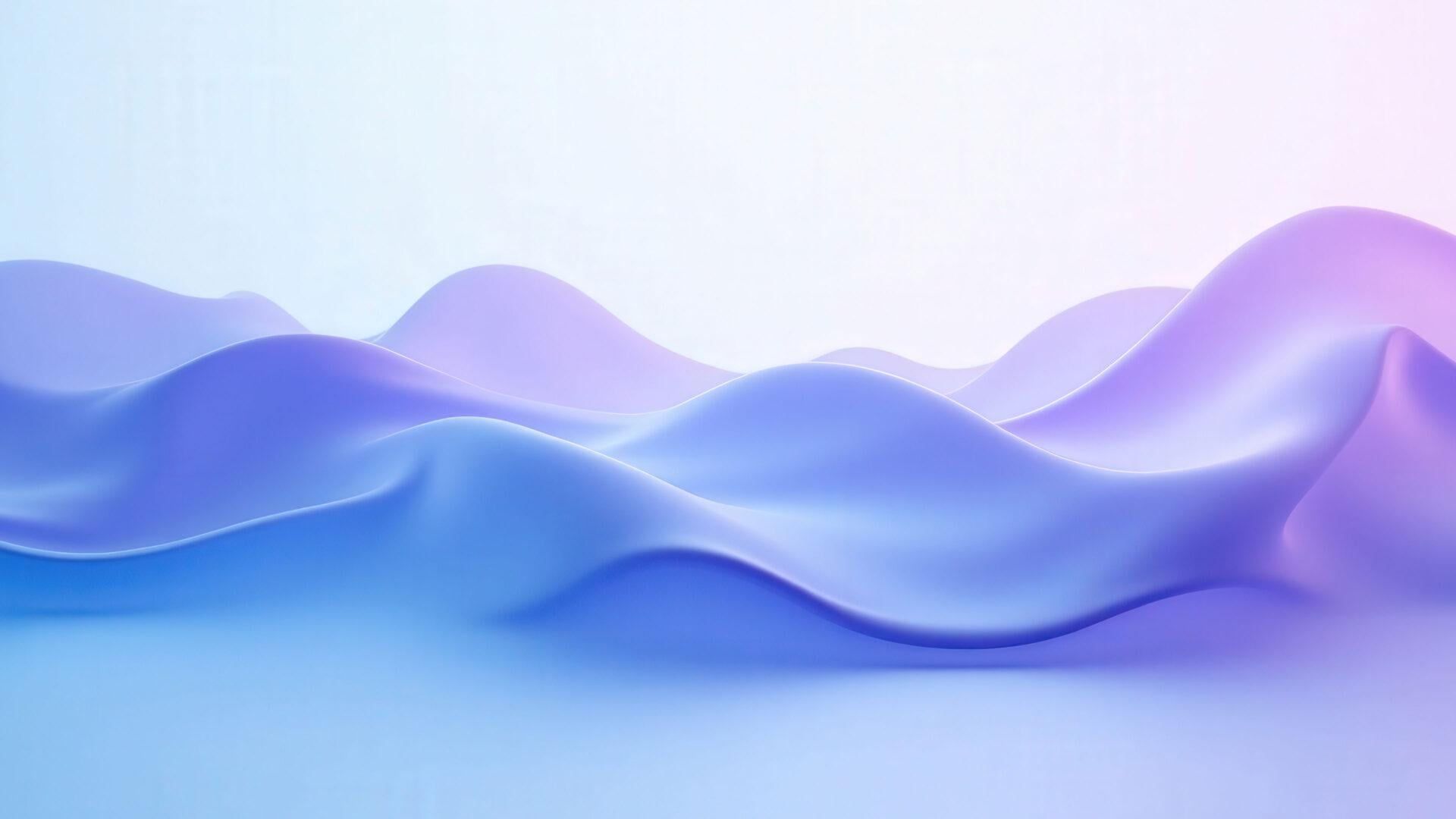 1920x1080 Abstract Soft Blue And Purple Waves [1920x1080]