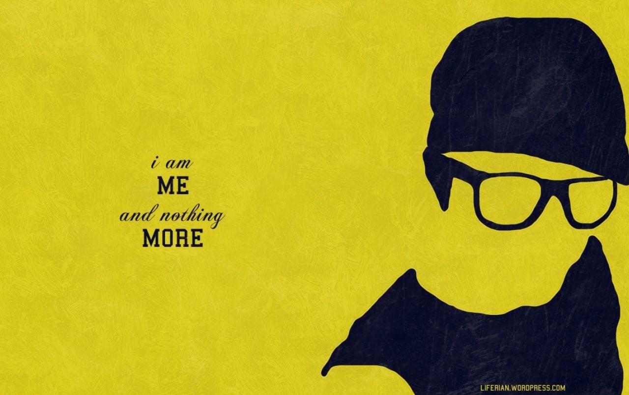 1280x804 I Am Me Wallpaper HD Wallpaper