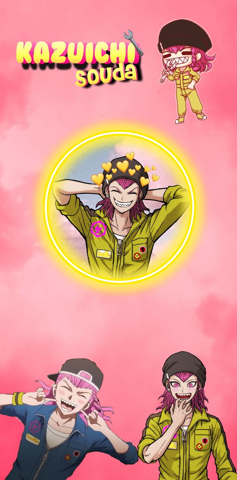 800x1618 Kazuichi Souda, danganronpa kazuichi souda, HD phone wallpaper