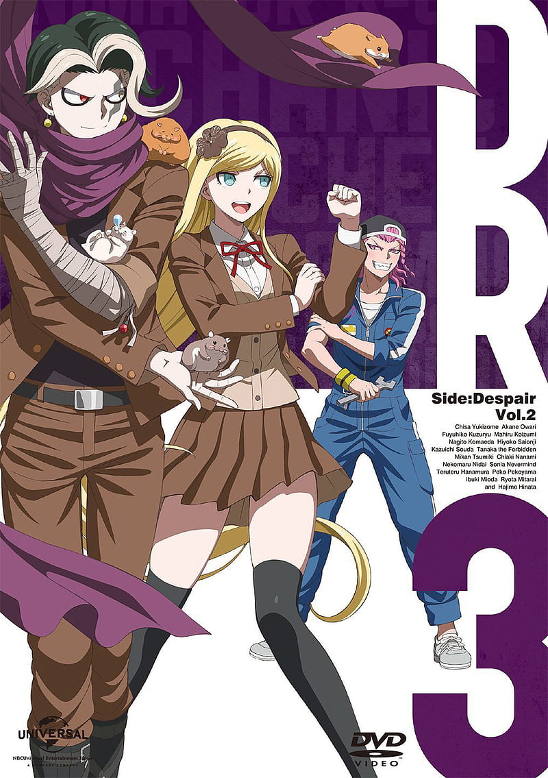 800x1135 Danganronpa gundham tanaka, kazuichi souda, sonia nevermind, HD phone wallpaper