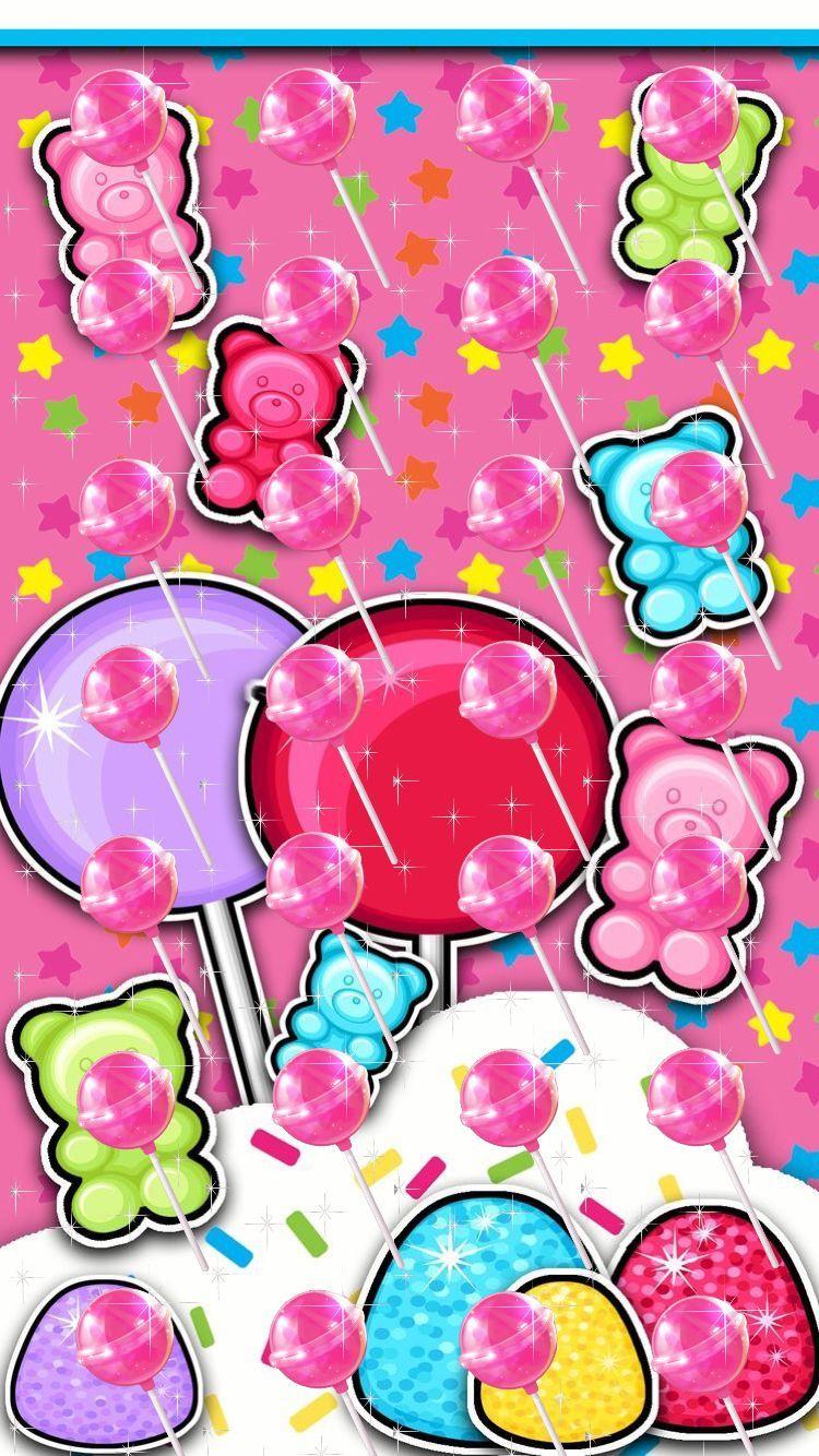 750x1334 Kawaii Lock Screen Shopkins Pink iPhone Posters HD