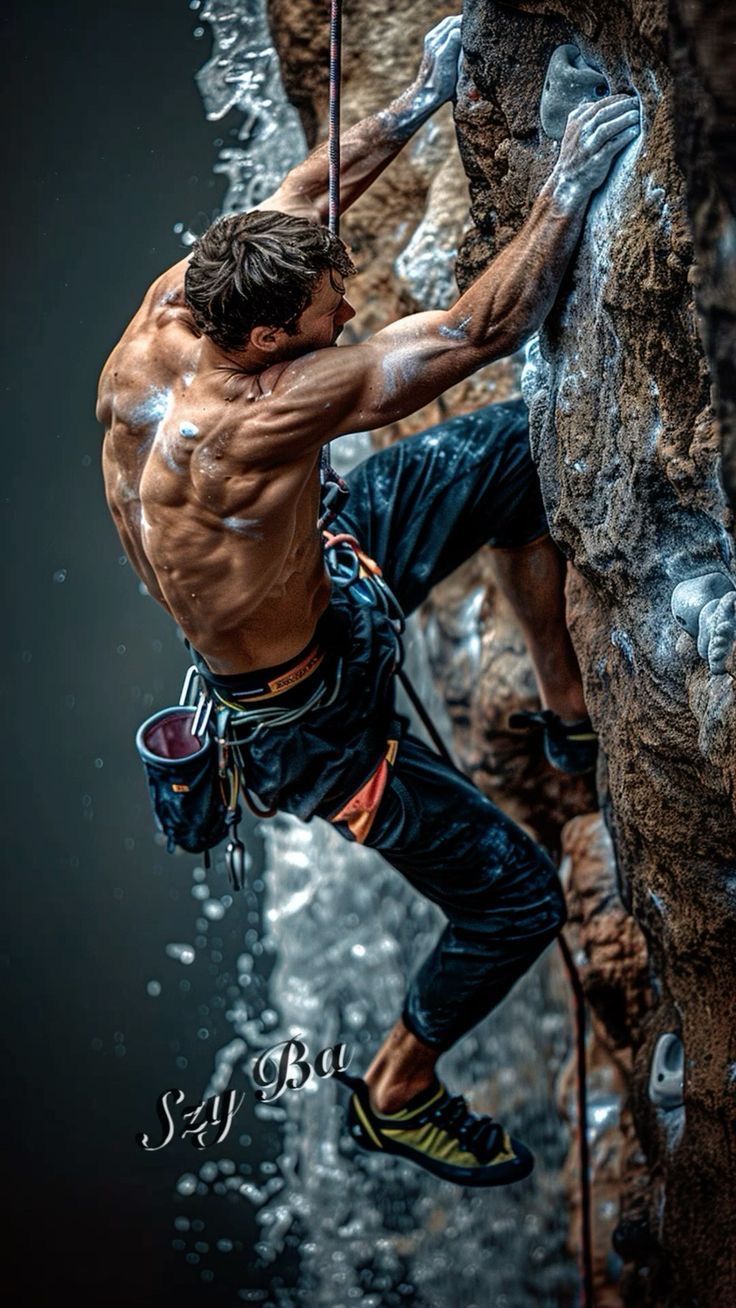 736x1308 Rock climbing wallpaper. Rock climbing picture, Climber, Warrior