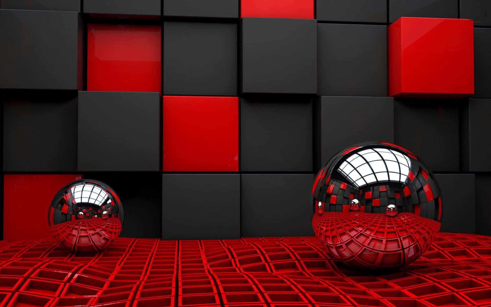 1920x1200 Download red and black abstract wallpaper Background