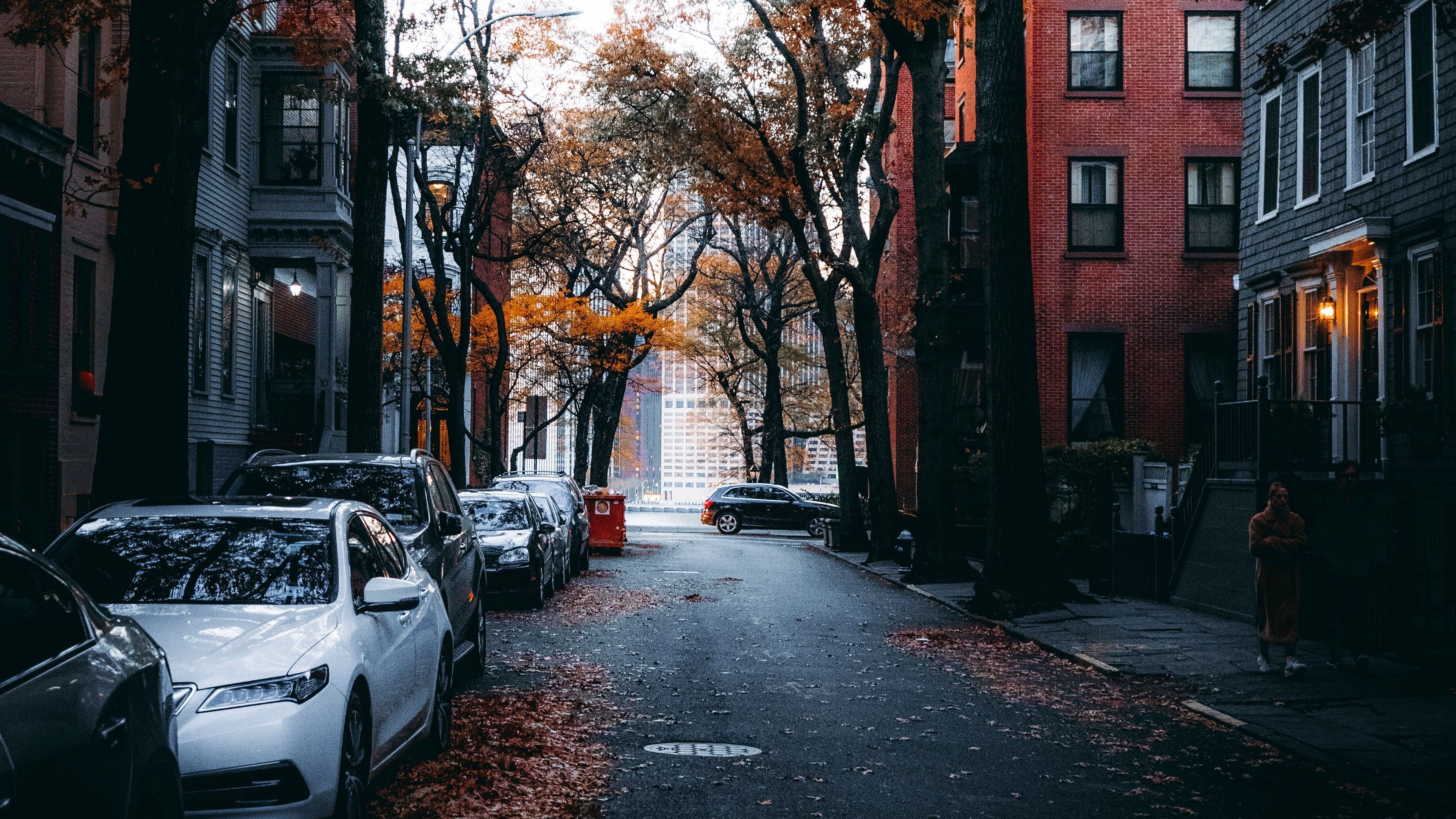 3840x2160 New York Streets Wallpaper