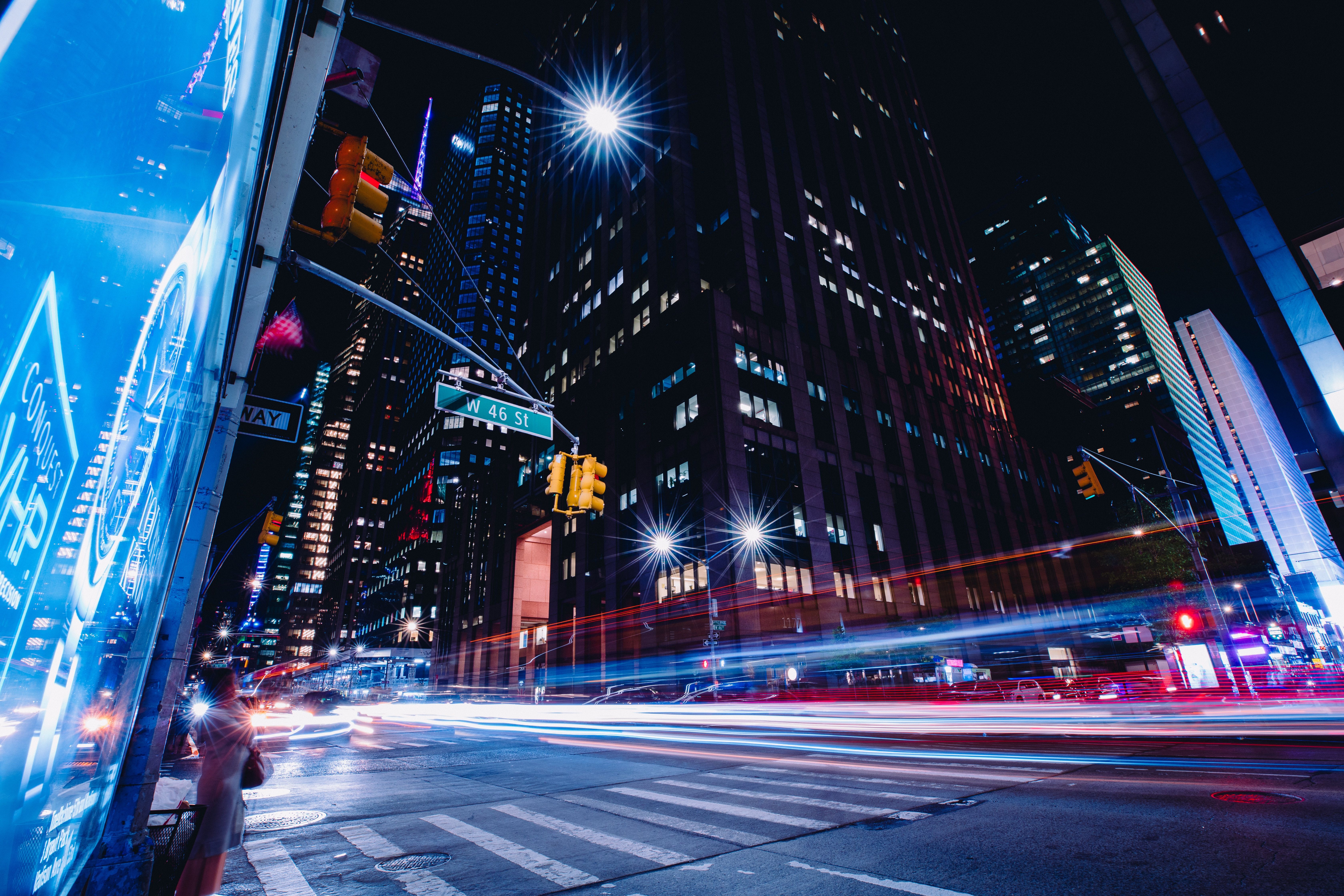 6720x4480 New York City Street Long Exposure Wallpaper, HD World Wallpaper, 4k Wallpaper, Image, Background, Photos and Picture