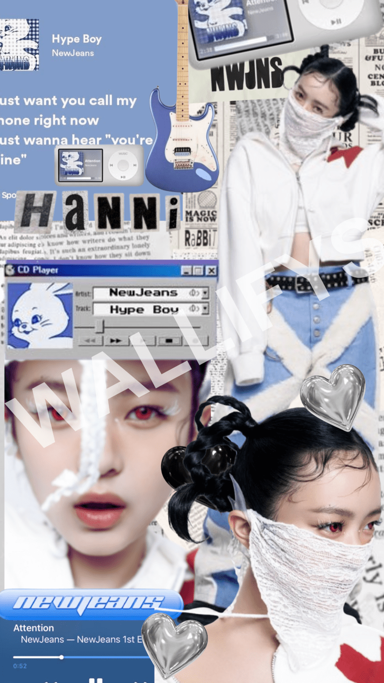 780x1387 New Jeans NJZ: Members And OT5 Phone Wallpaper's Ko Fi Shop