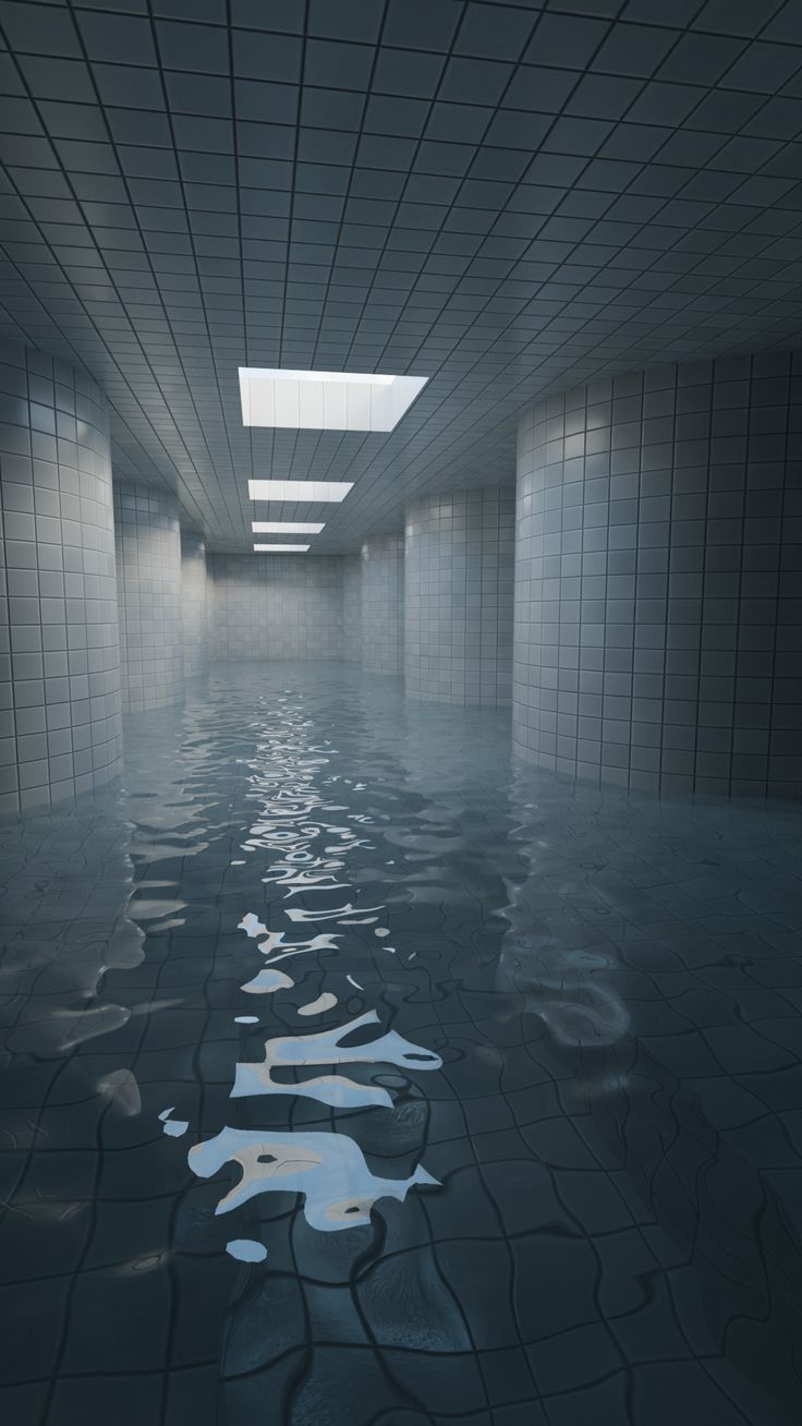 736x1308 Poolroom: A Relaxing Oasis in Your Home. The poolroom, Poolcore wallpaper, Water room