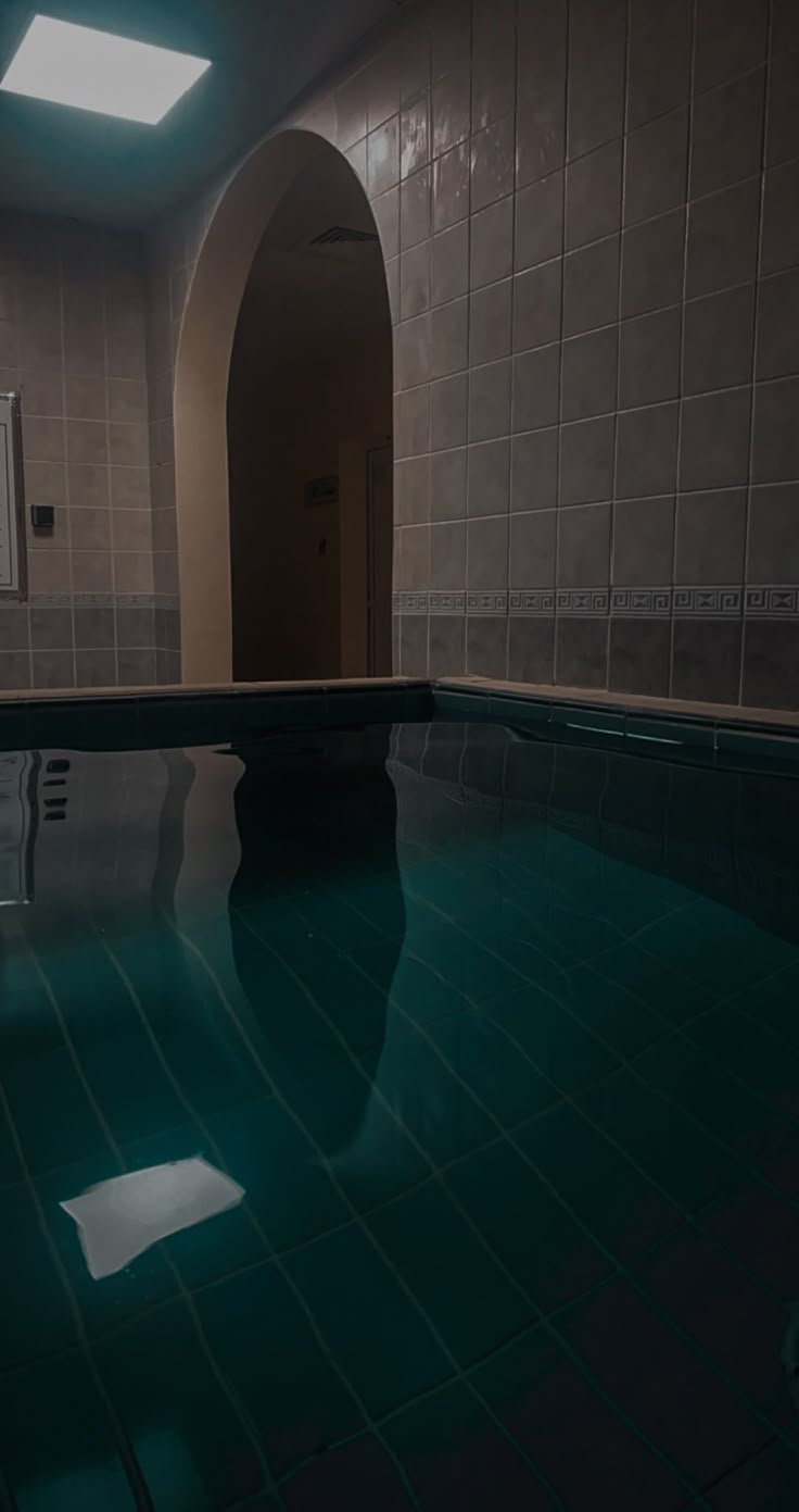 736x1391 Brutalist Indoor Swimming Pool. Poolcore wallpaper, Creepy pool aesthetic, Creepy pool background