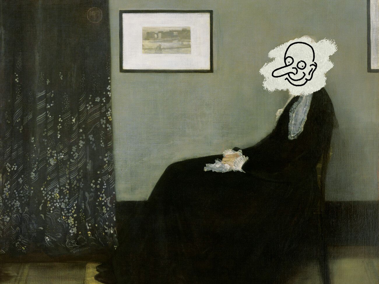 1300x975 Poster Whistler's Mother