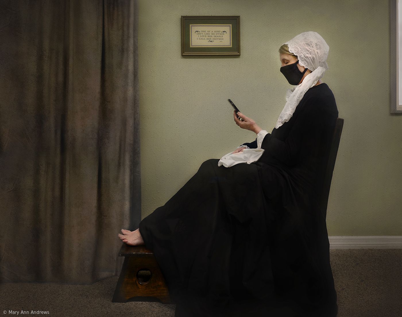 1400x1105 Whistler's Mother 2020 by Mary Ann Andrews
