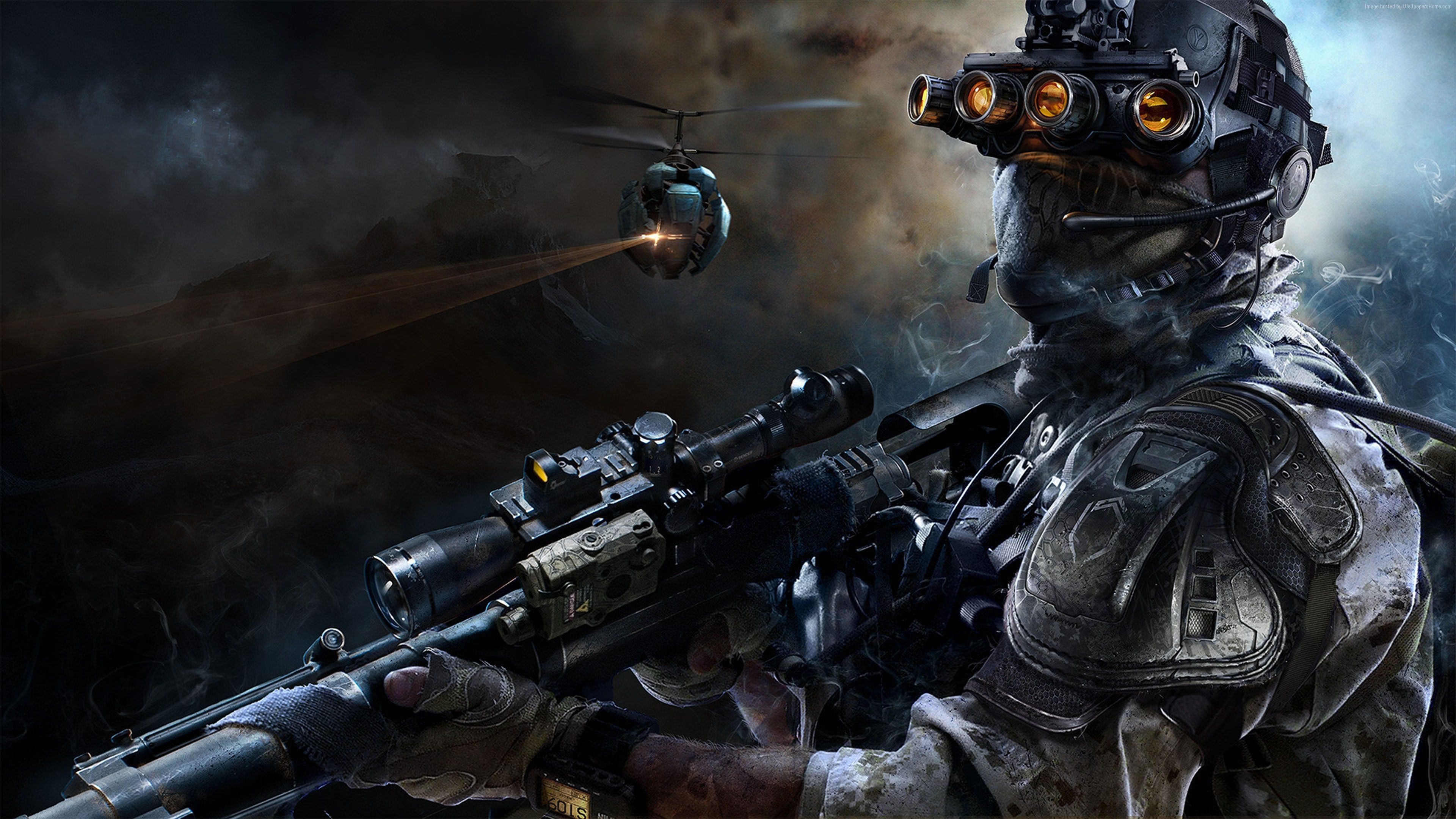 3840x2160 Shooter Game Wallpaper