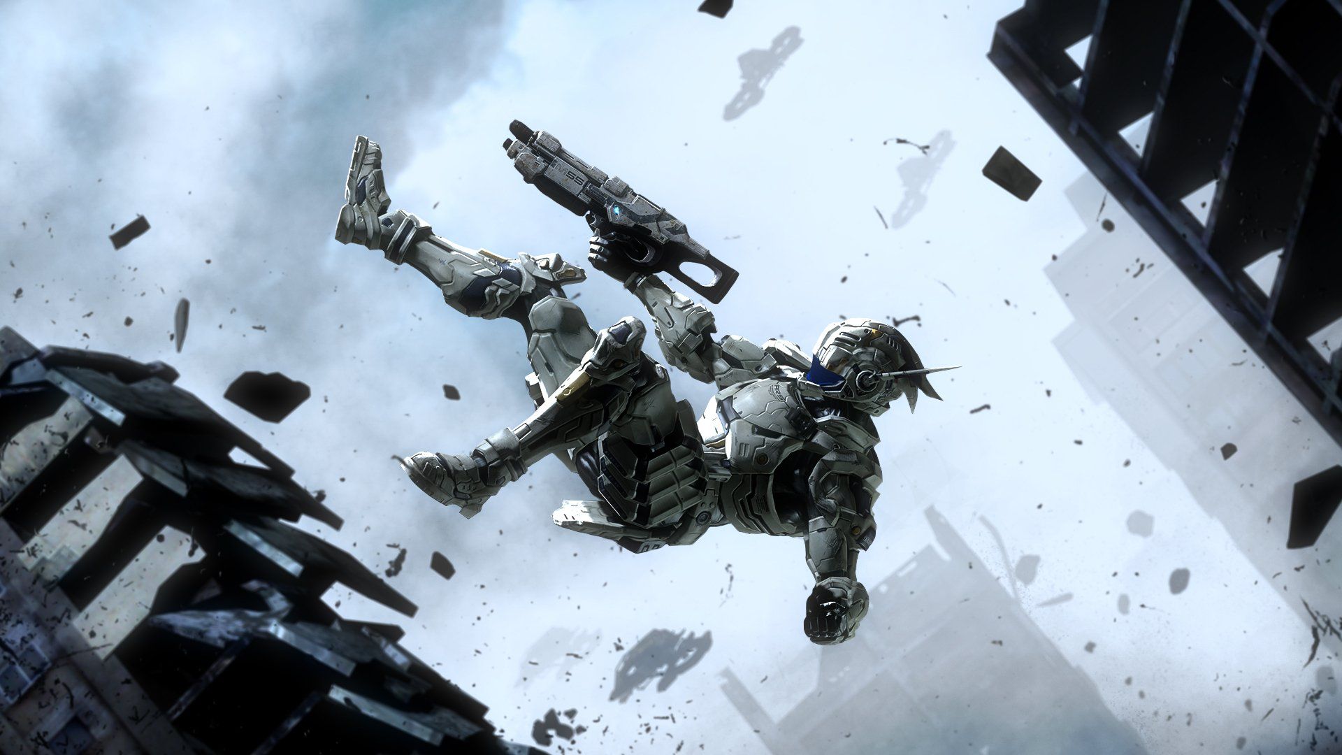 1920x1080 Vanquish HD Wallpaper: Action Packed Sci Fi Shooter Scenex1080