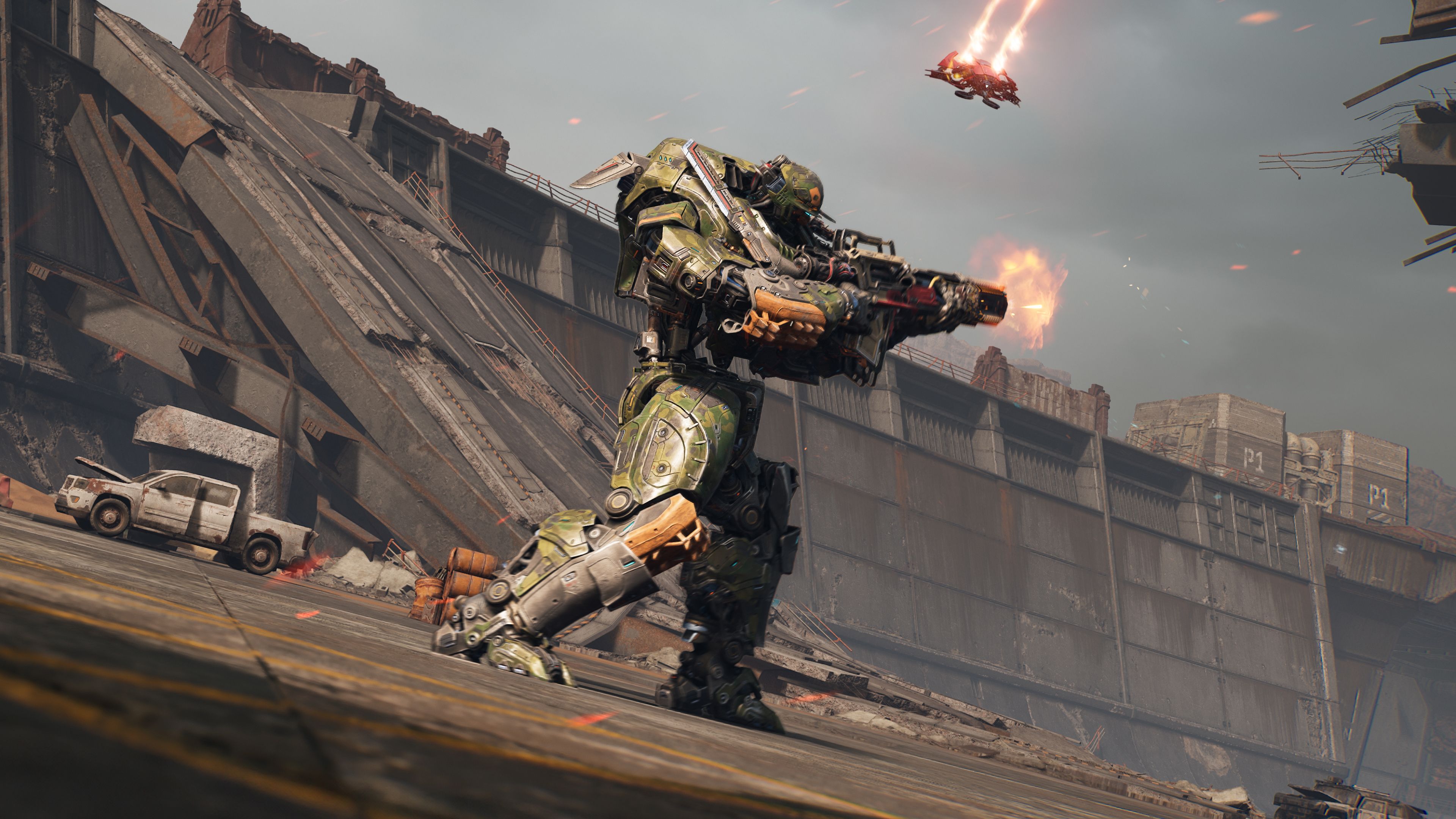 3840x2160 Steel Hunters is like a more tactical Titanfall, but as an extraction shooter it's undermined