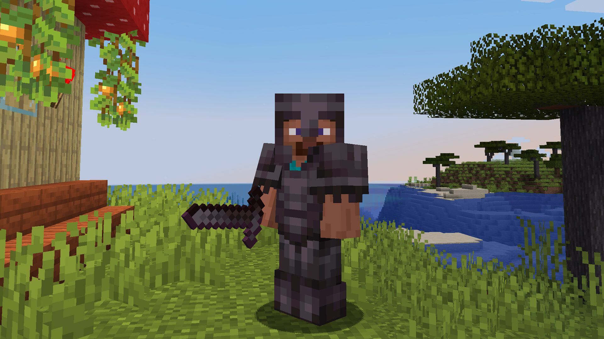 1920x1080 Minecraft: Craft Netherite Gear and Tools
