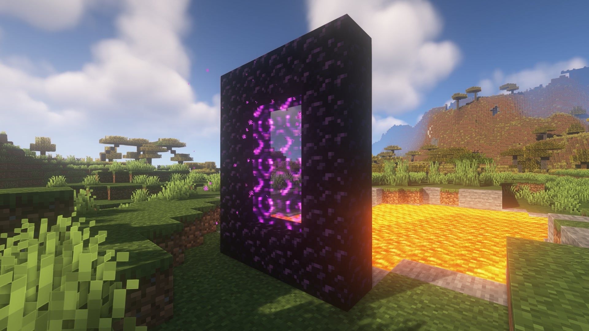 1920x1080 How to make a Minecraft Nether Portal (fastest method). Rock Paper Shotgun