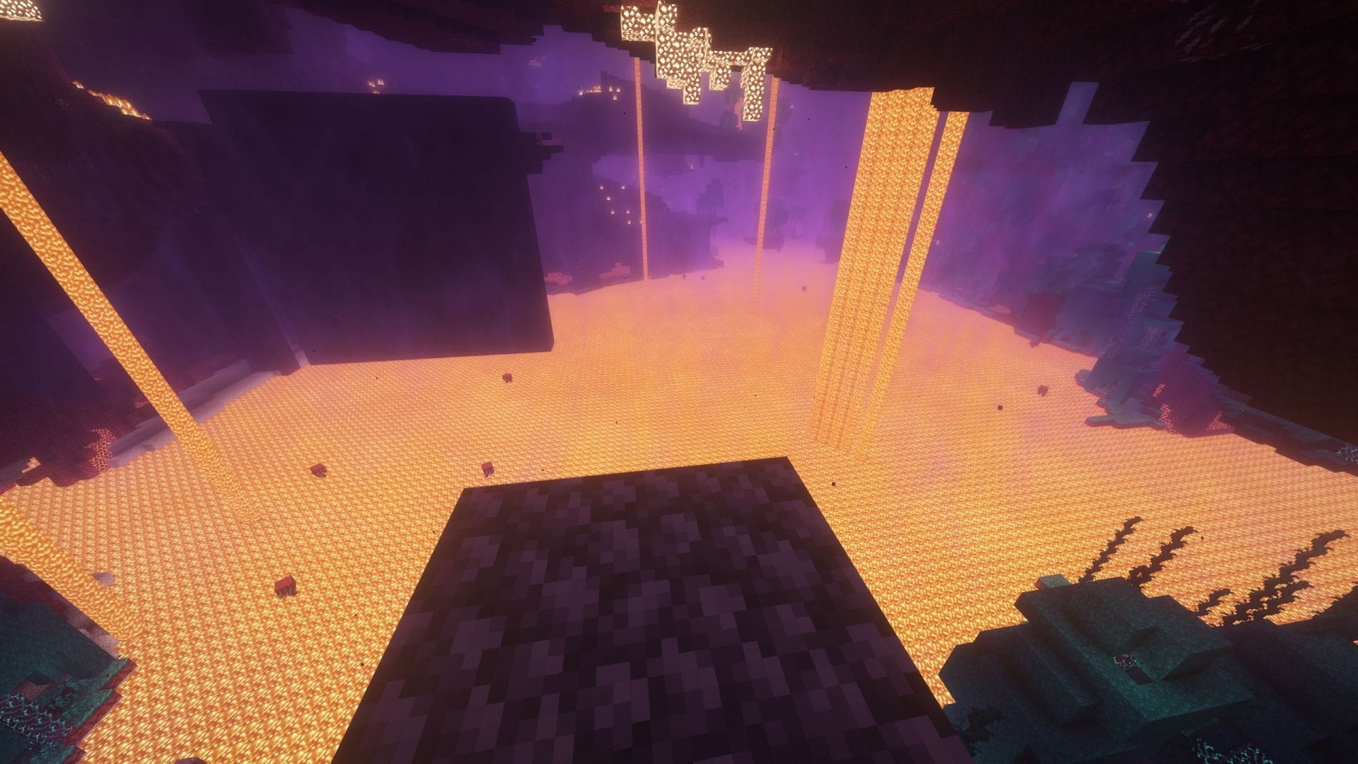 1920x1080 Where to find the netherite upgrade smithing template in Minecraft