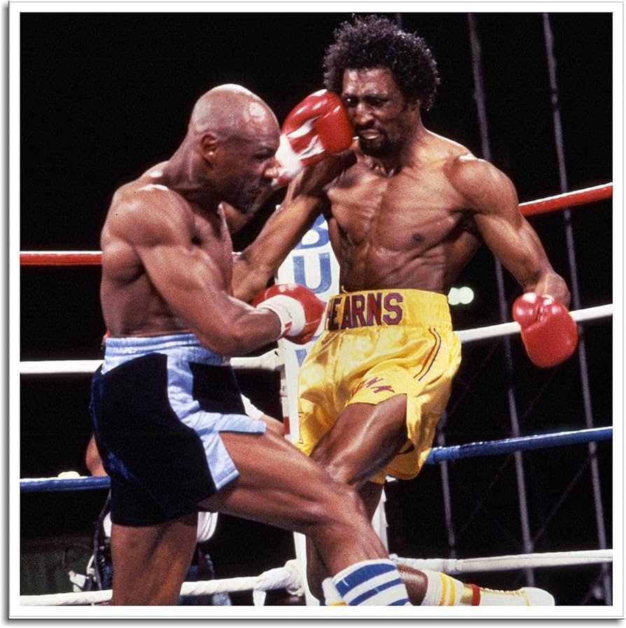 894x896 Thomas Hearns Vs Marvin Hagler Canvas Prints Muscle Vintage Boxing Poster Wall Art For Home Office Gym Decorations Unframed 24x24 : Amazon.ca: Home