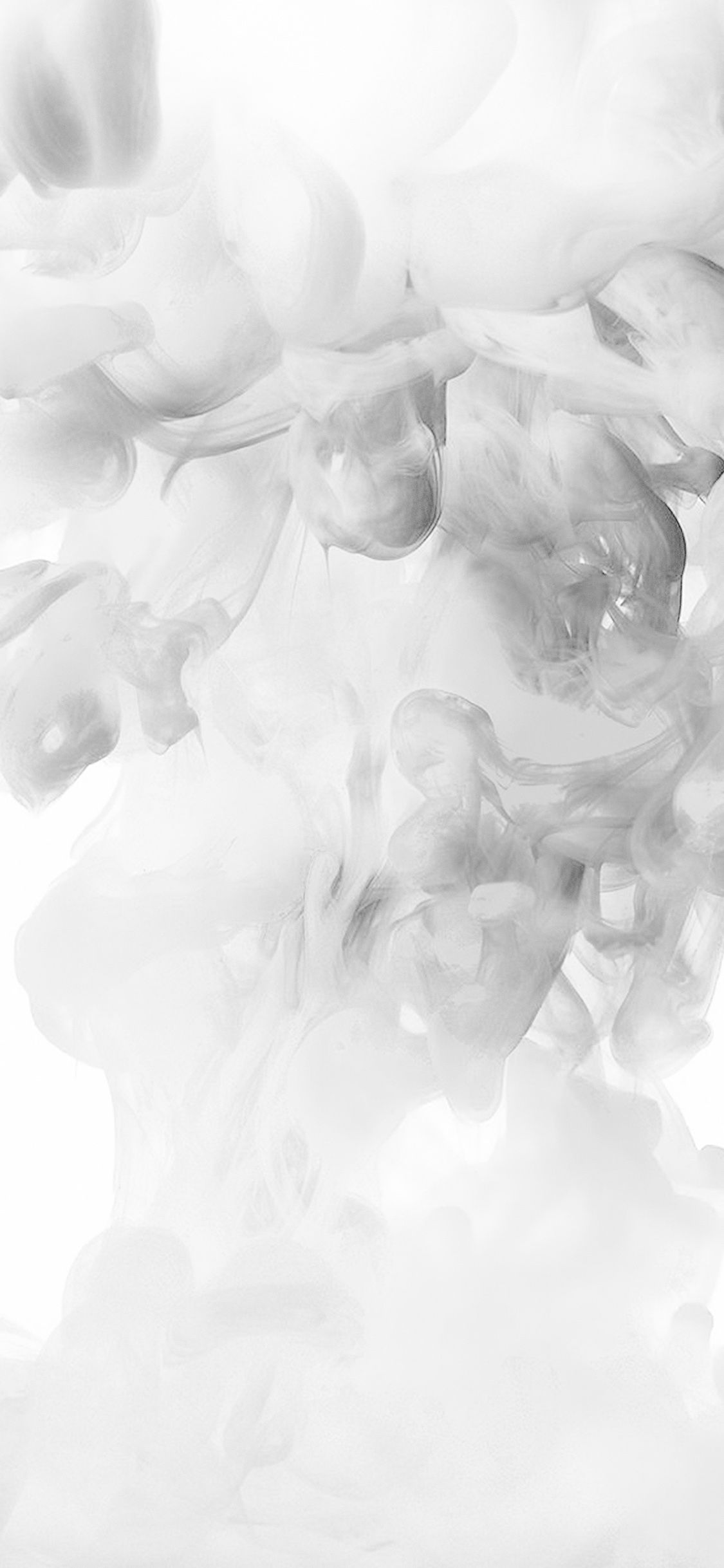 1125x2436 4k White iPhone Wallpaper