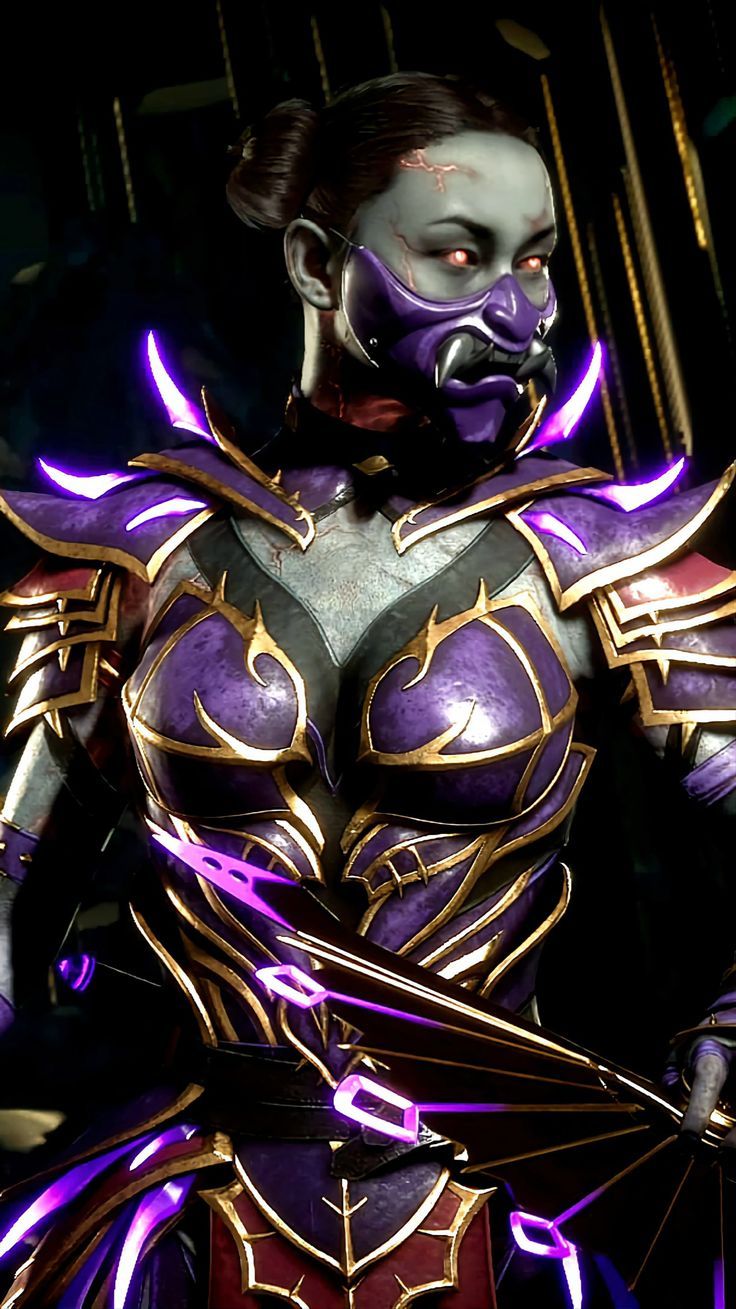 736x1309 Kitana of Mortal Kombat Mk 11 Wallpaper