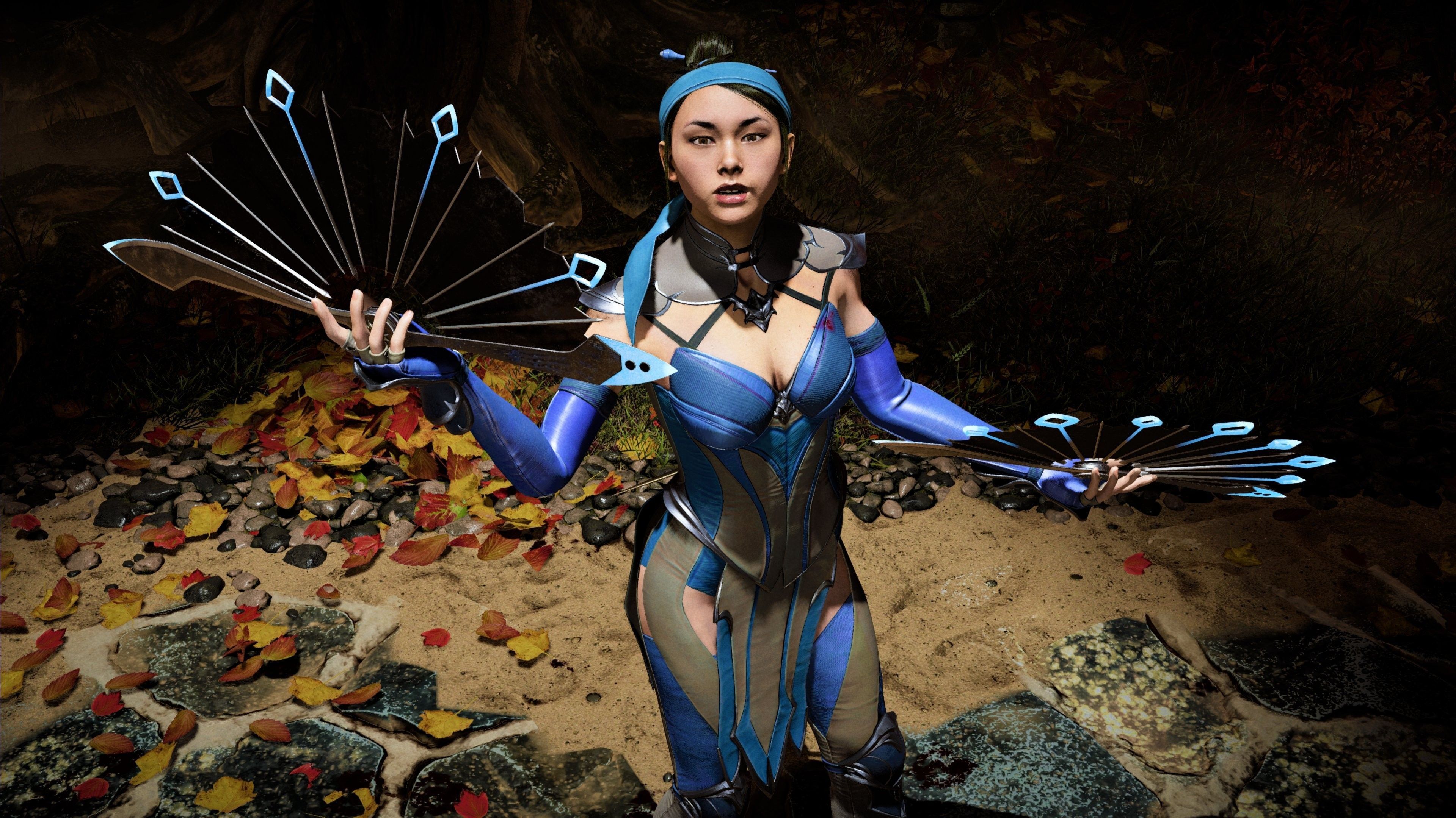 3840x2160 Kitana (Mortal Kombat) Wallpaper