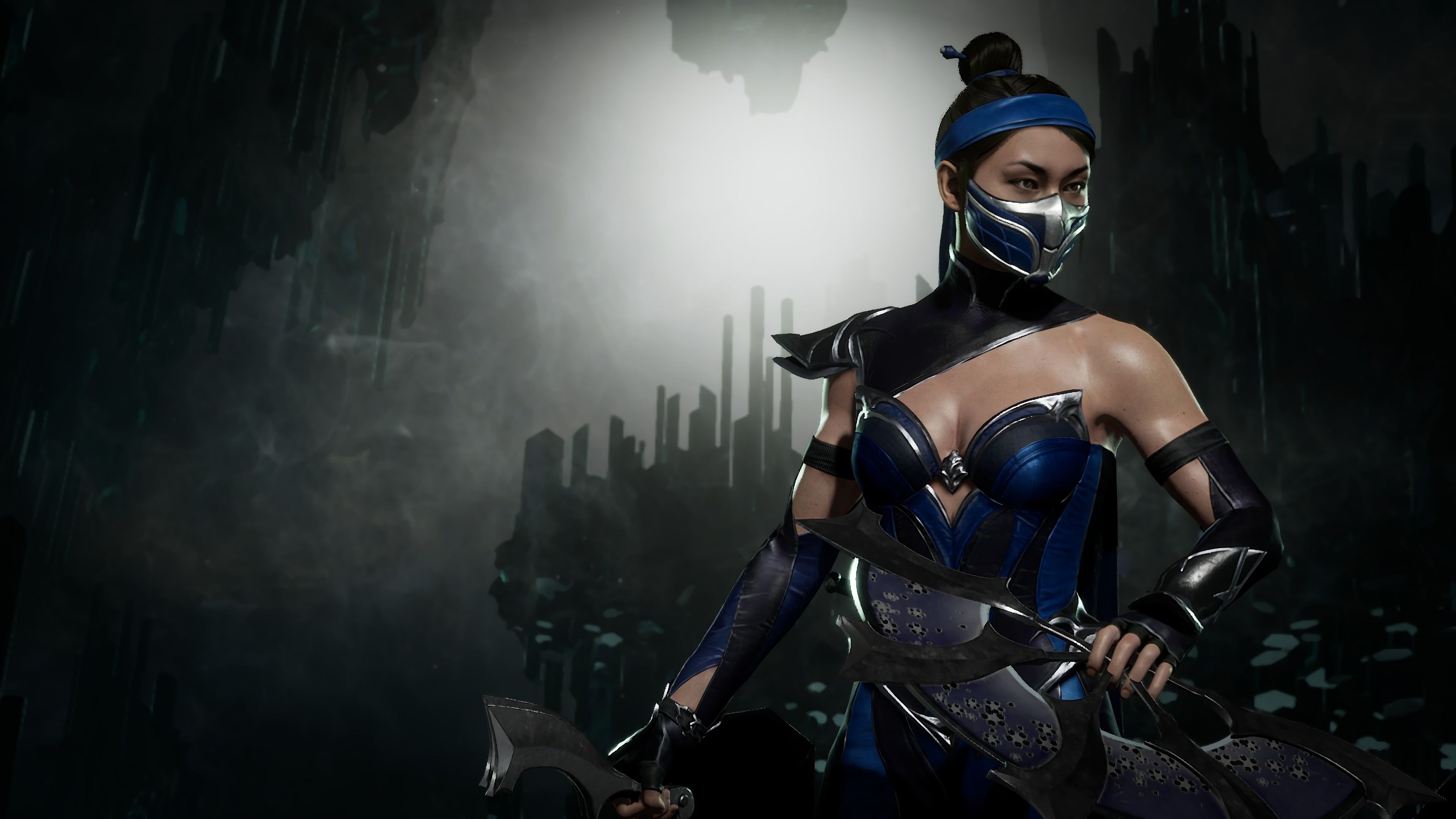 3840x2160 Kitana Mortal Kombat 11 4K Wallpaper HD
