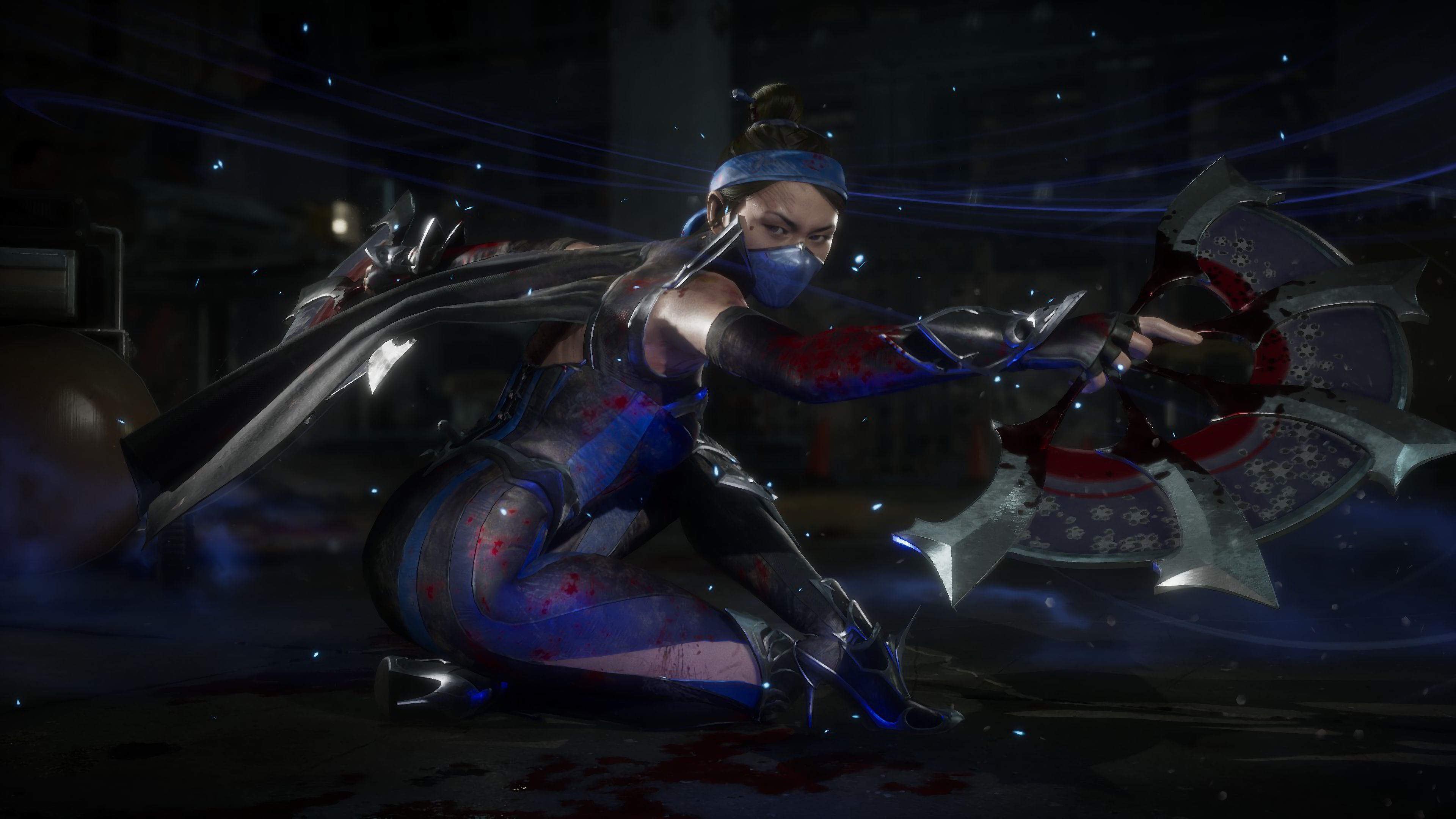 3840x2160 Kitana Mortal Kombat 11 4K Wallpaper HD